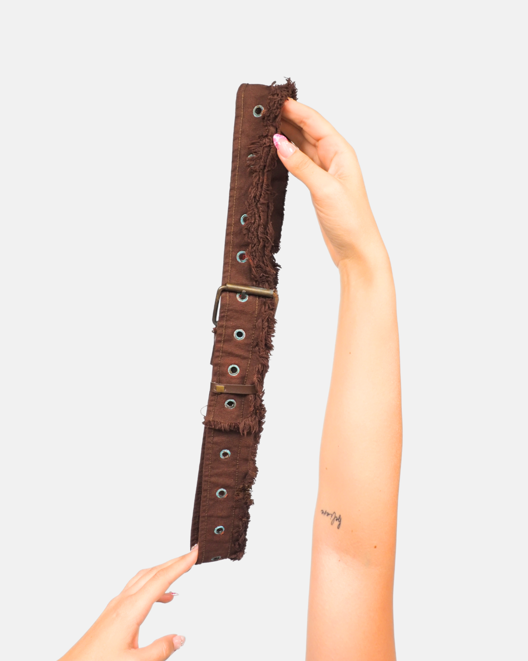 Indie Sleaze Frayed Waist Belt