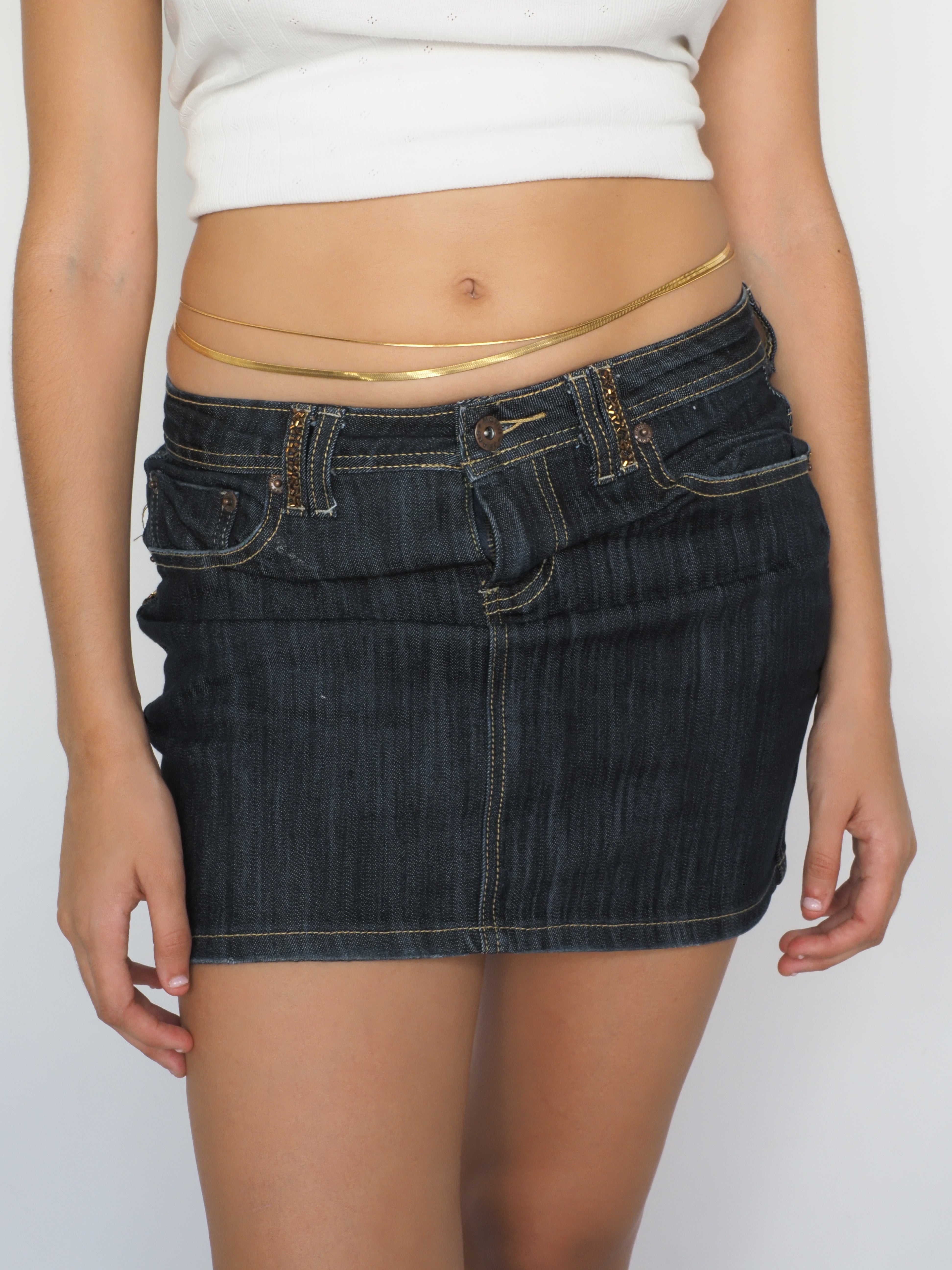 The Seraphina Double Gold Waist Chain