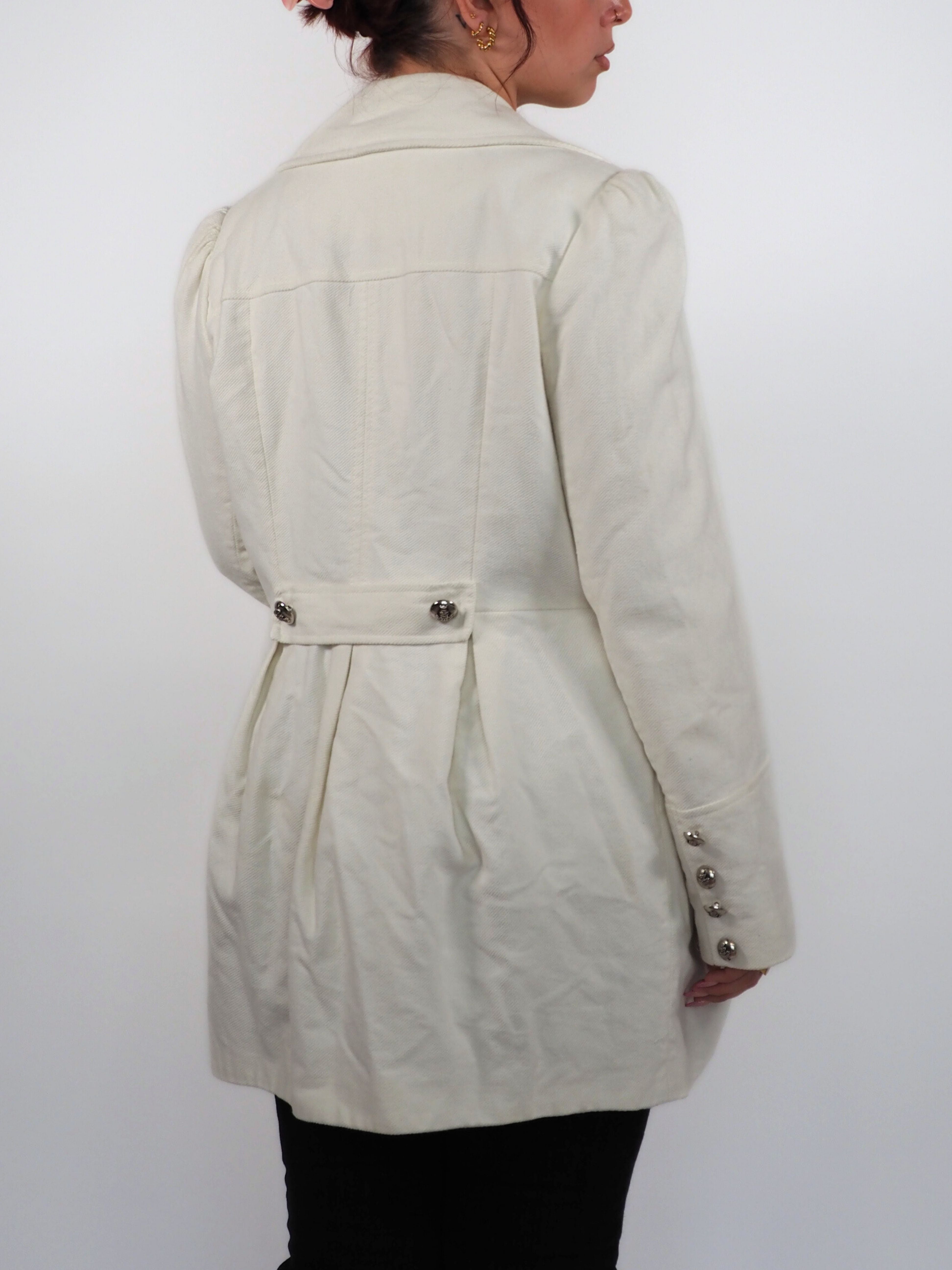 Vintage Select Cream Trench Coat