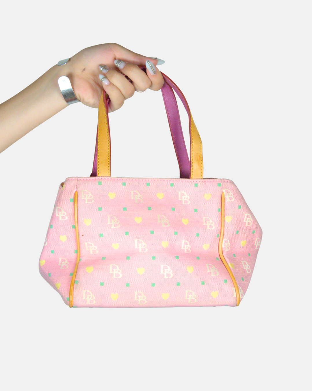 Dooney & Bourke Pink Monogram Mini Tote