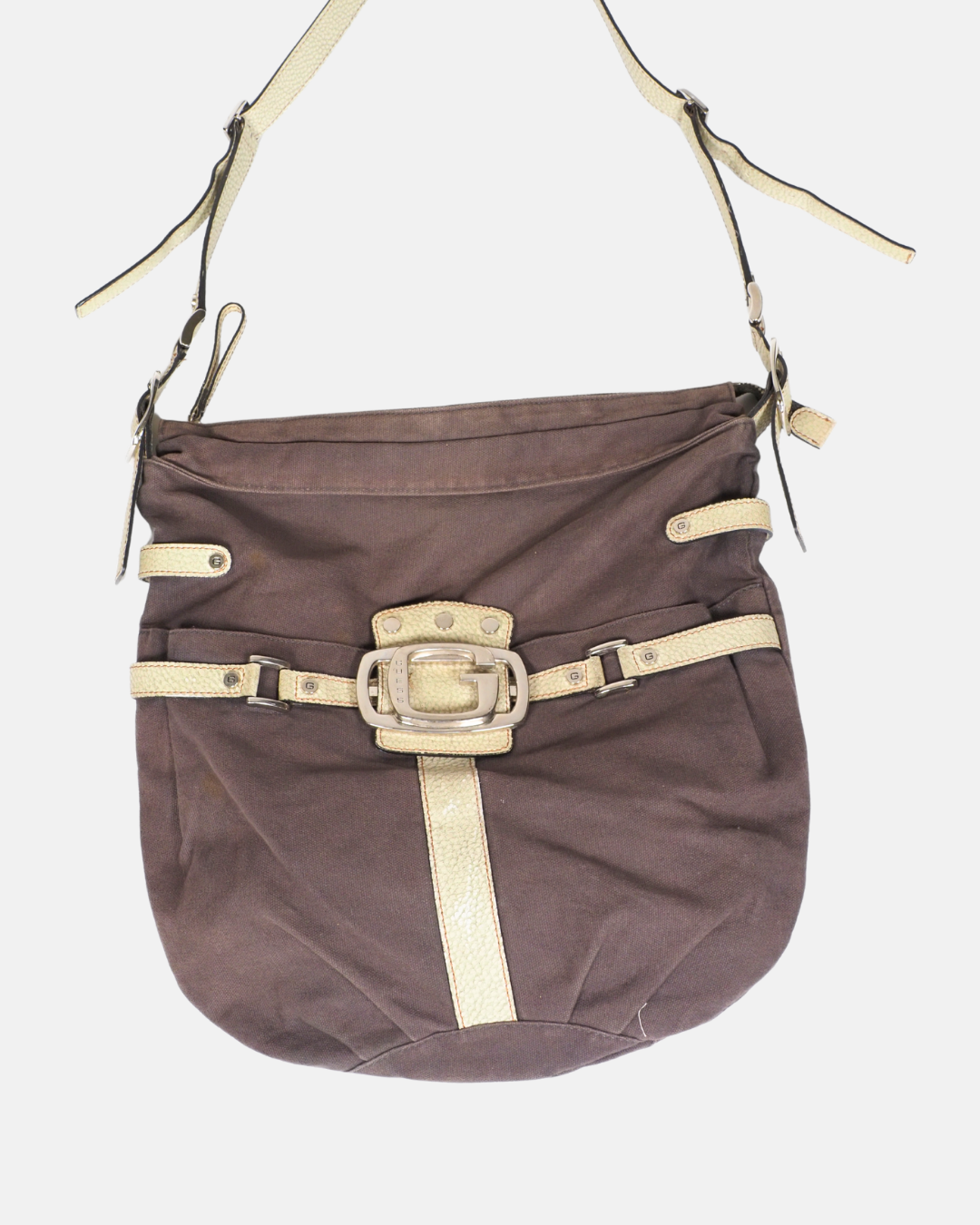 Vintage Guess Style Buckle Bag
