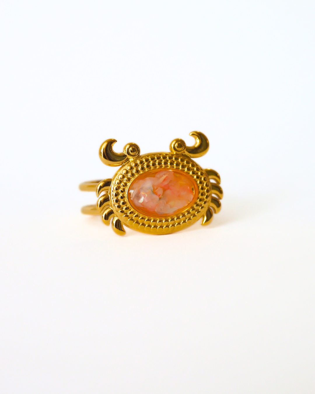 The Coral Crab Shell Ring