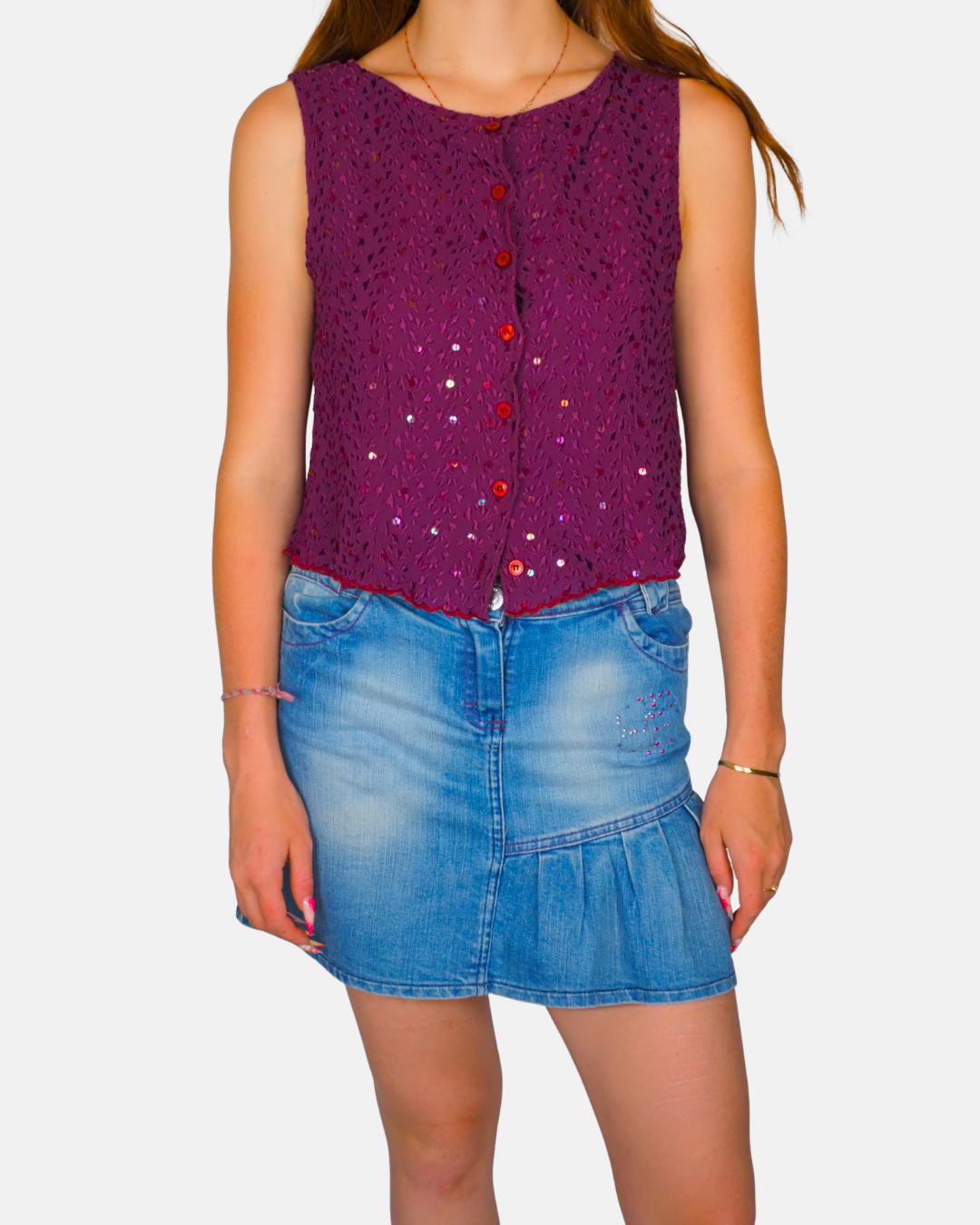 Hammells Crochet Knit Tank