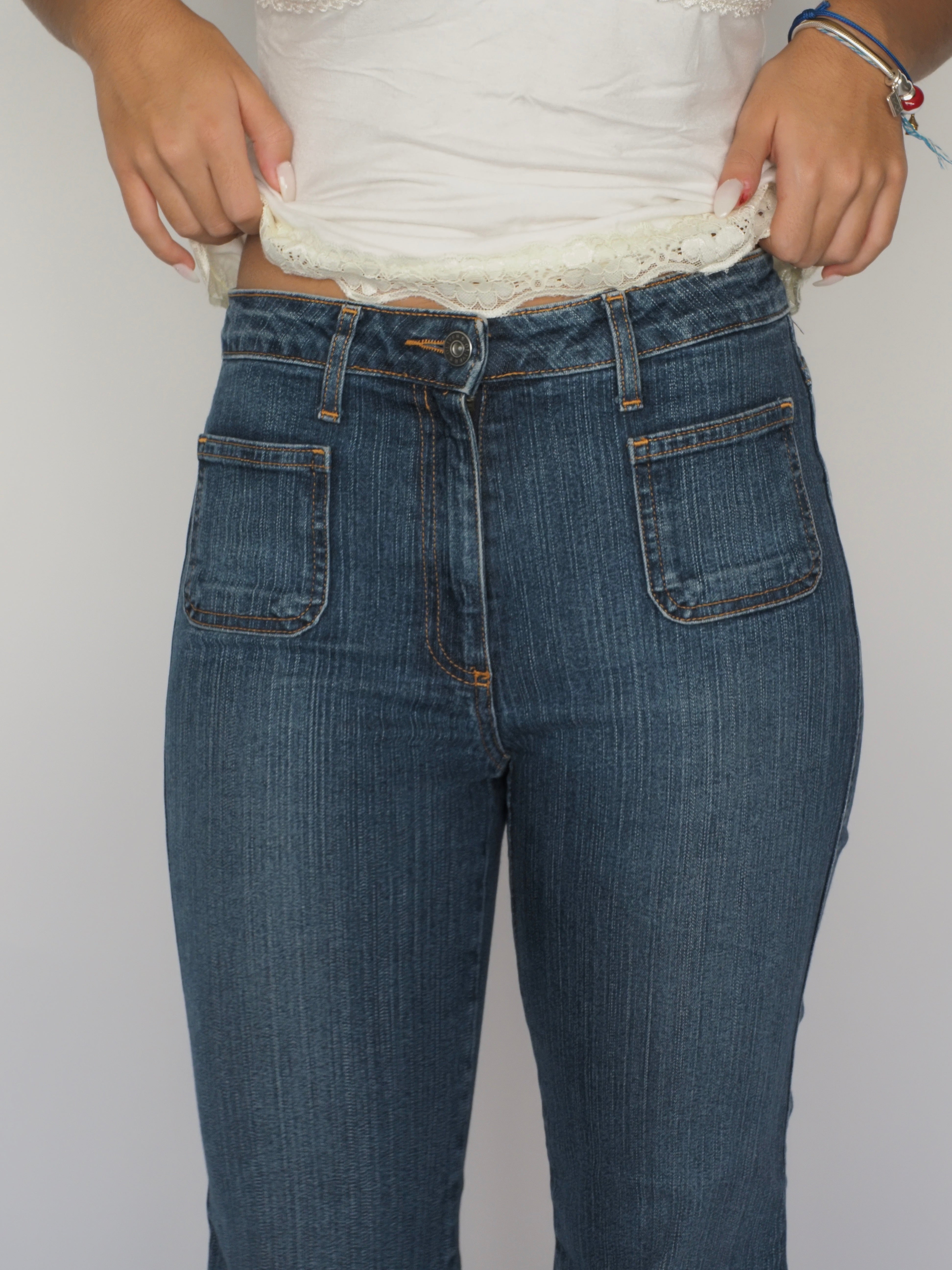 Mid-Wash Front-Pocket Straight Jeans – S.Oliver