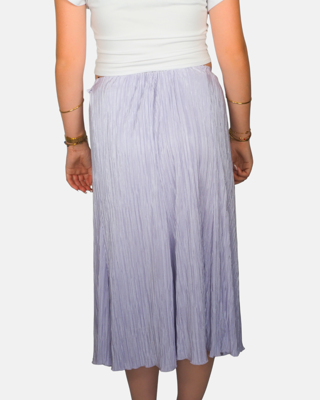 Forever by Michael Gold Crinkle Maxi Skirt