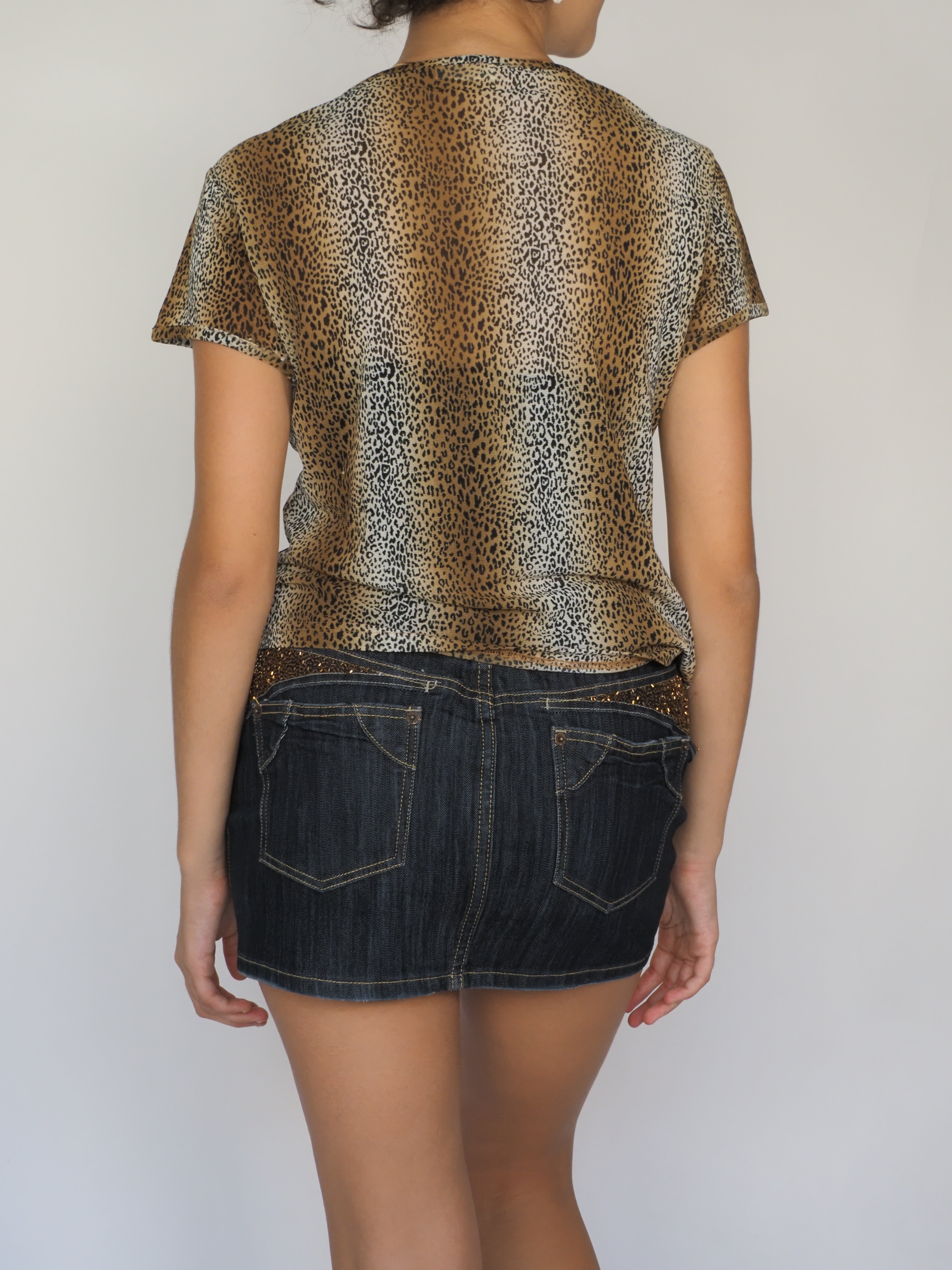 Classic Leopard Print Stretch Top – Yoors