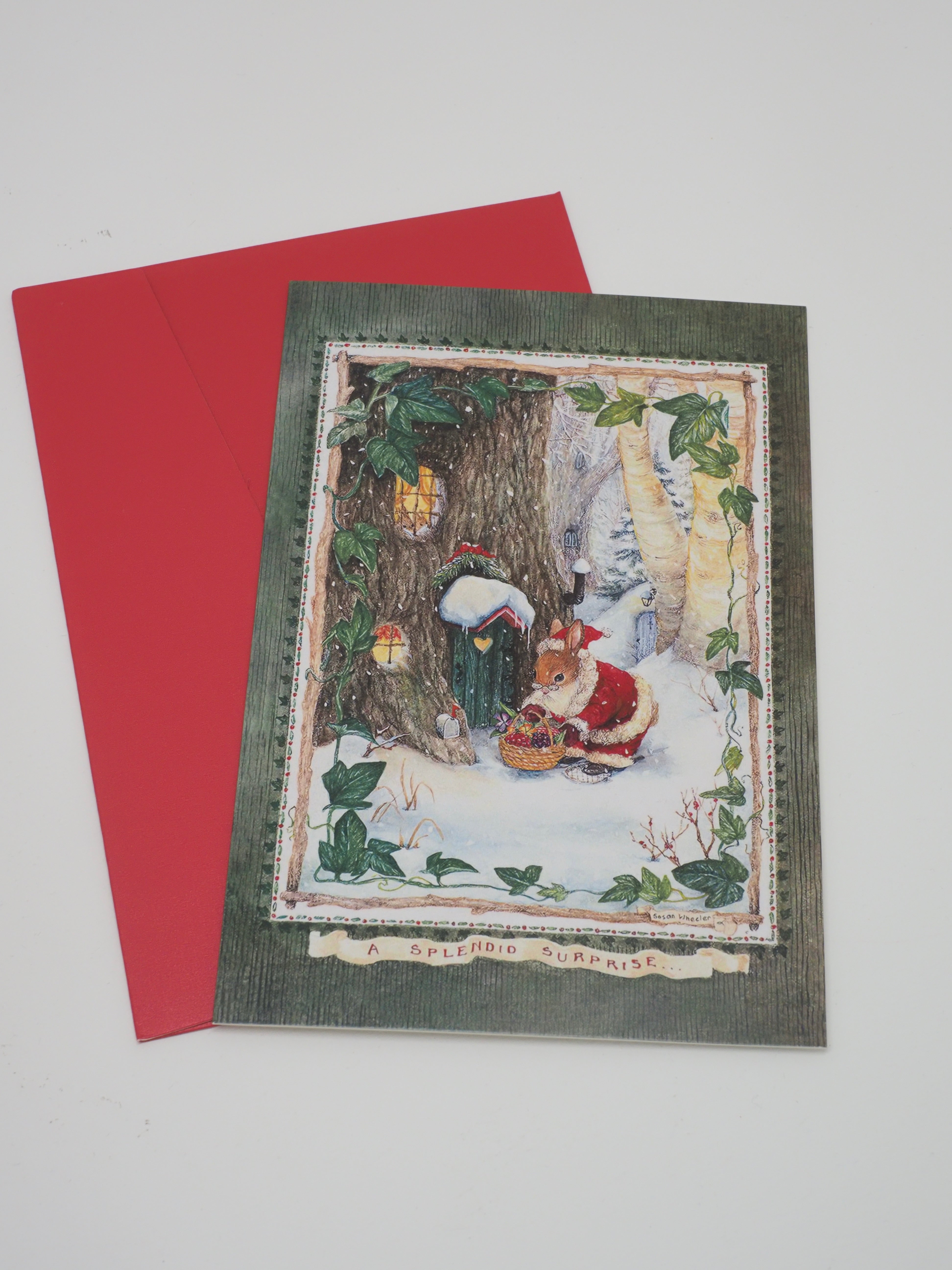 Woodland Christmas Surprise Card