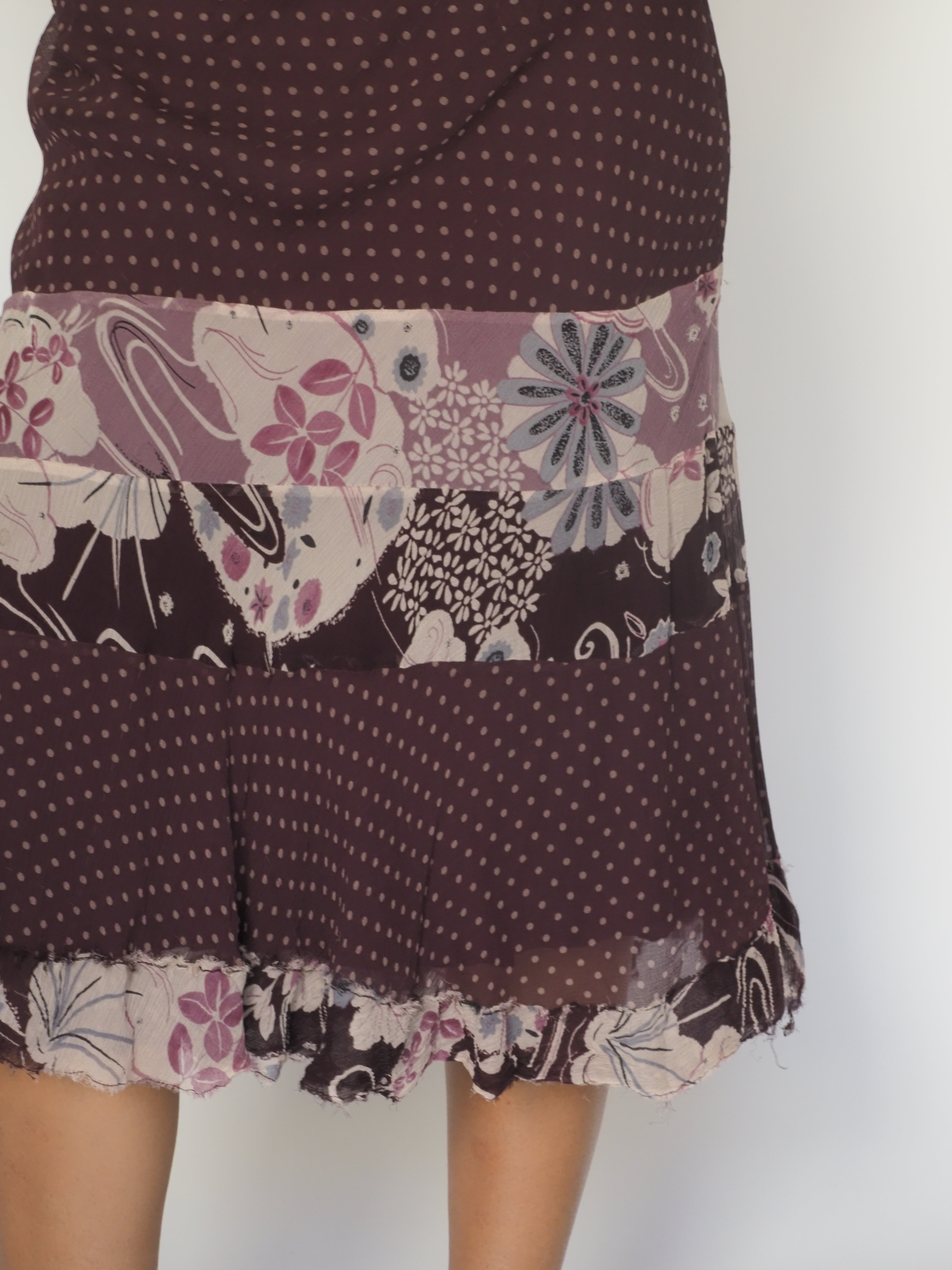 Boho Patchwork Print Skirt – Jigsaw