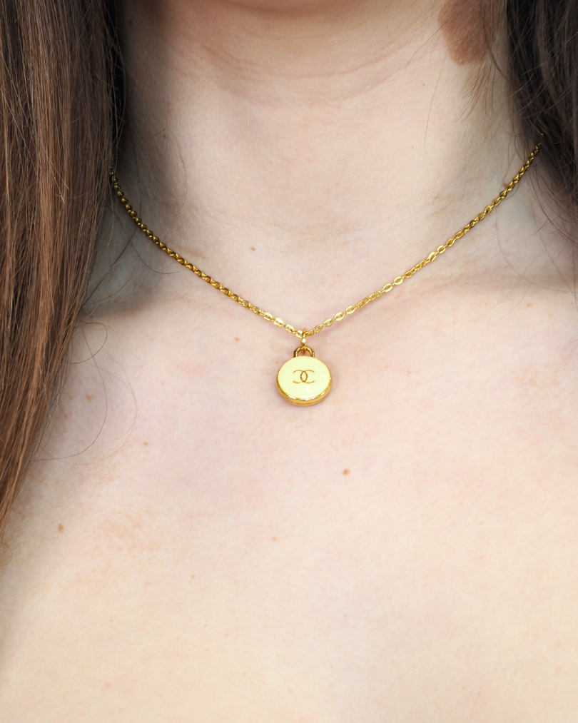 The Re-Worked Chanel Necklace in Gold