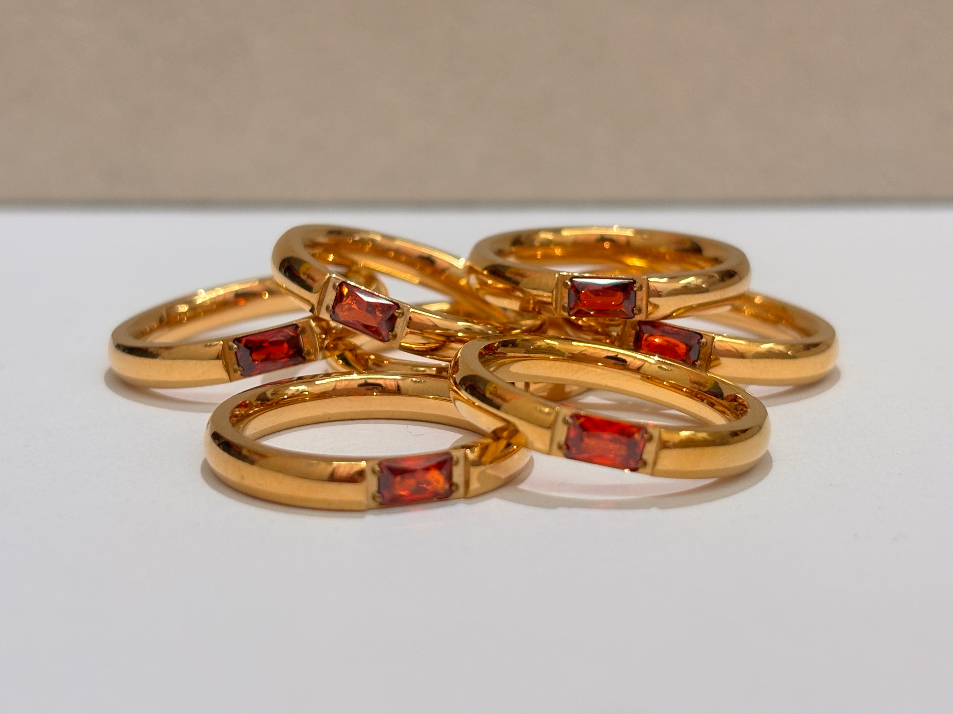 Red Colorful Ring