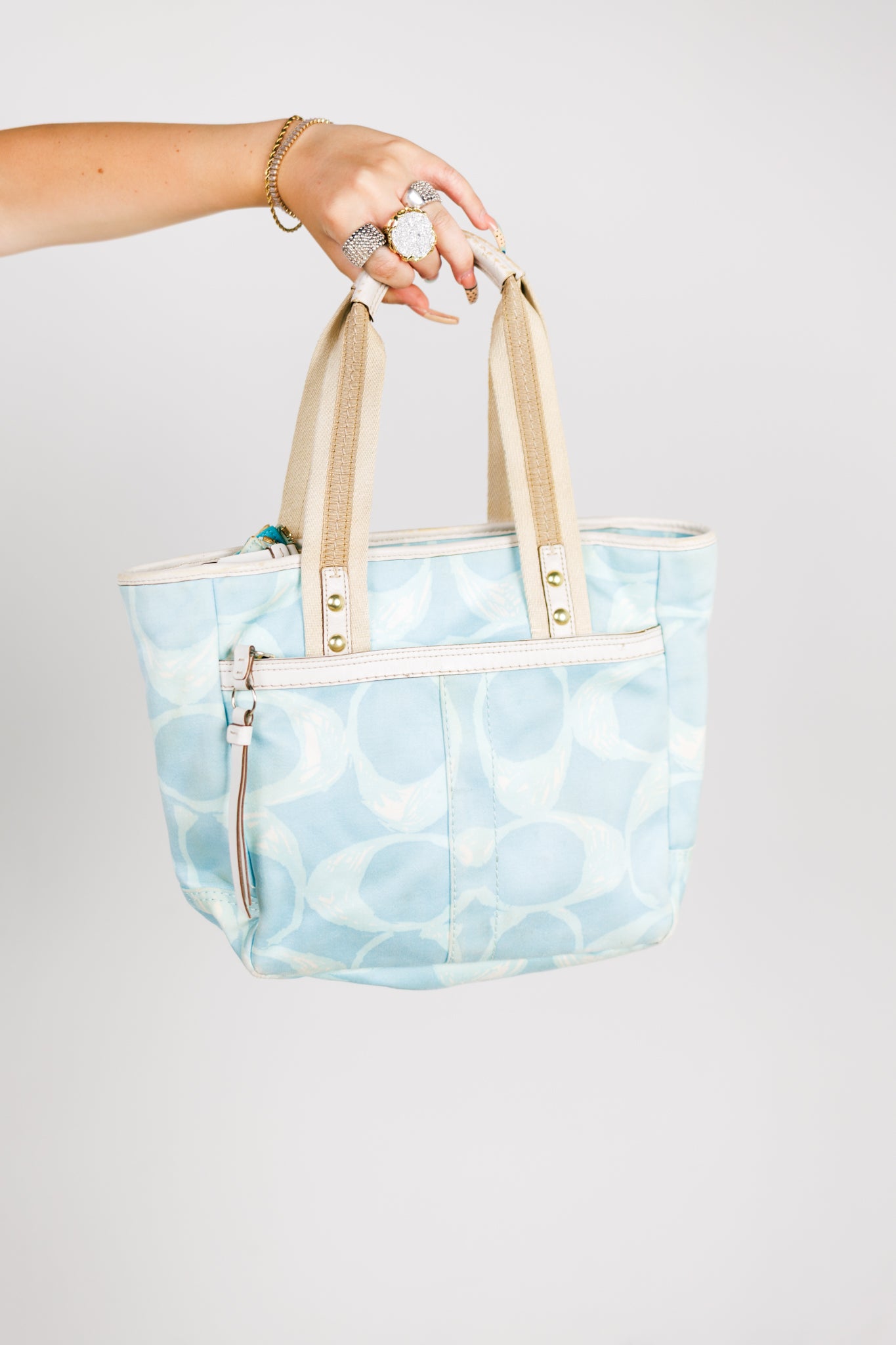 Coach Scribbles Hampton Tote