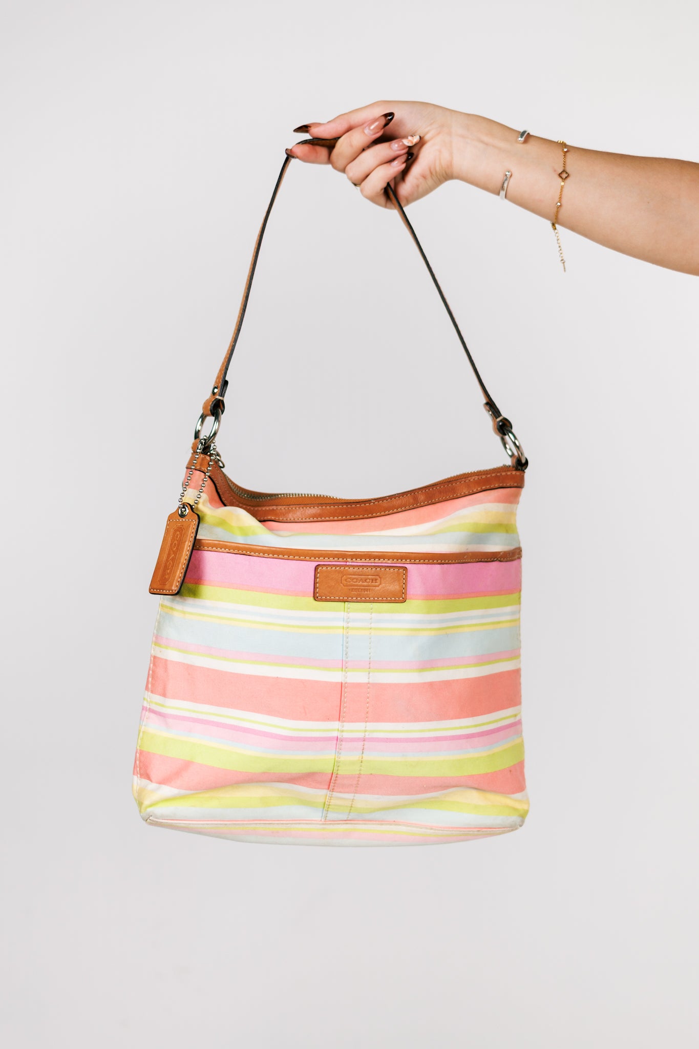Coach Scribbles Hampton Multicolored Tote