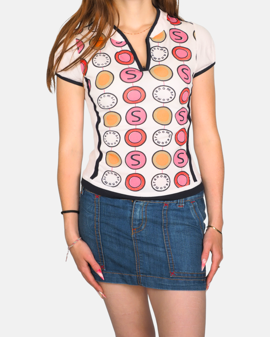 Y2K Retro Graphic T-shirt Top