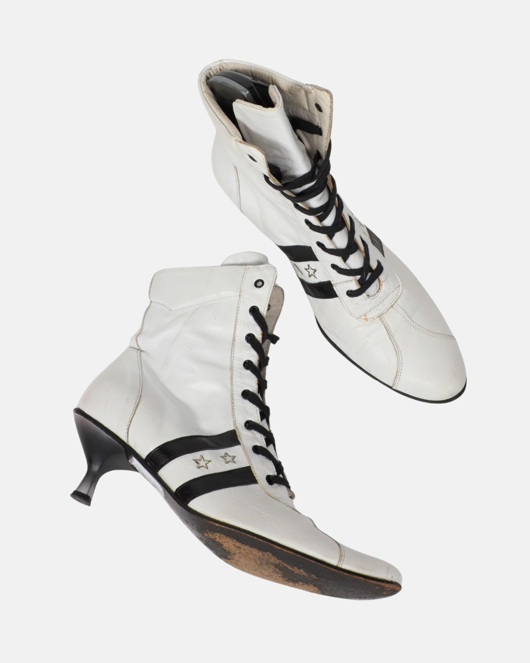 Retro Racer Style Boots