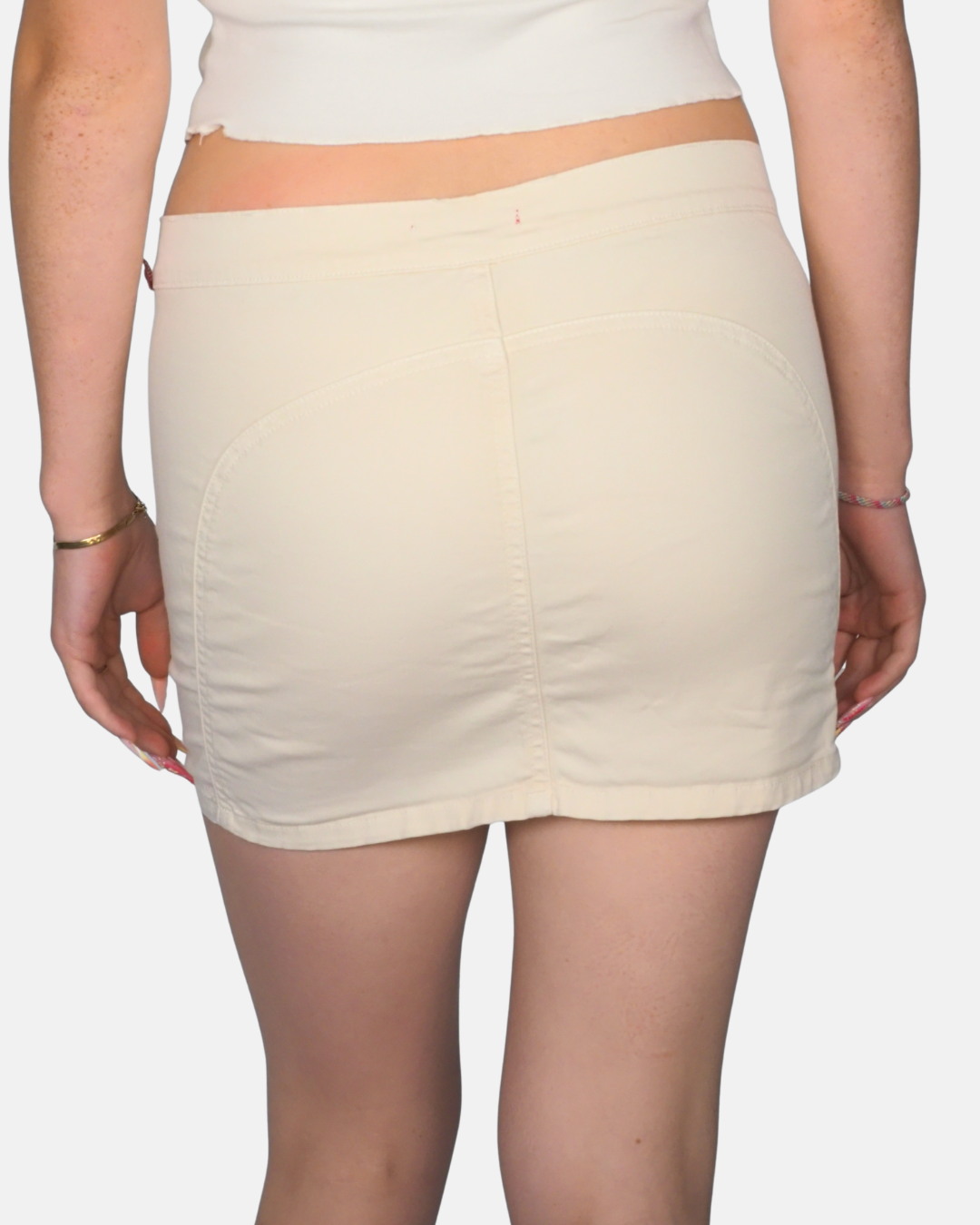 Miss Maggie Suit Black Wrap-Tie Mini Skirt