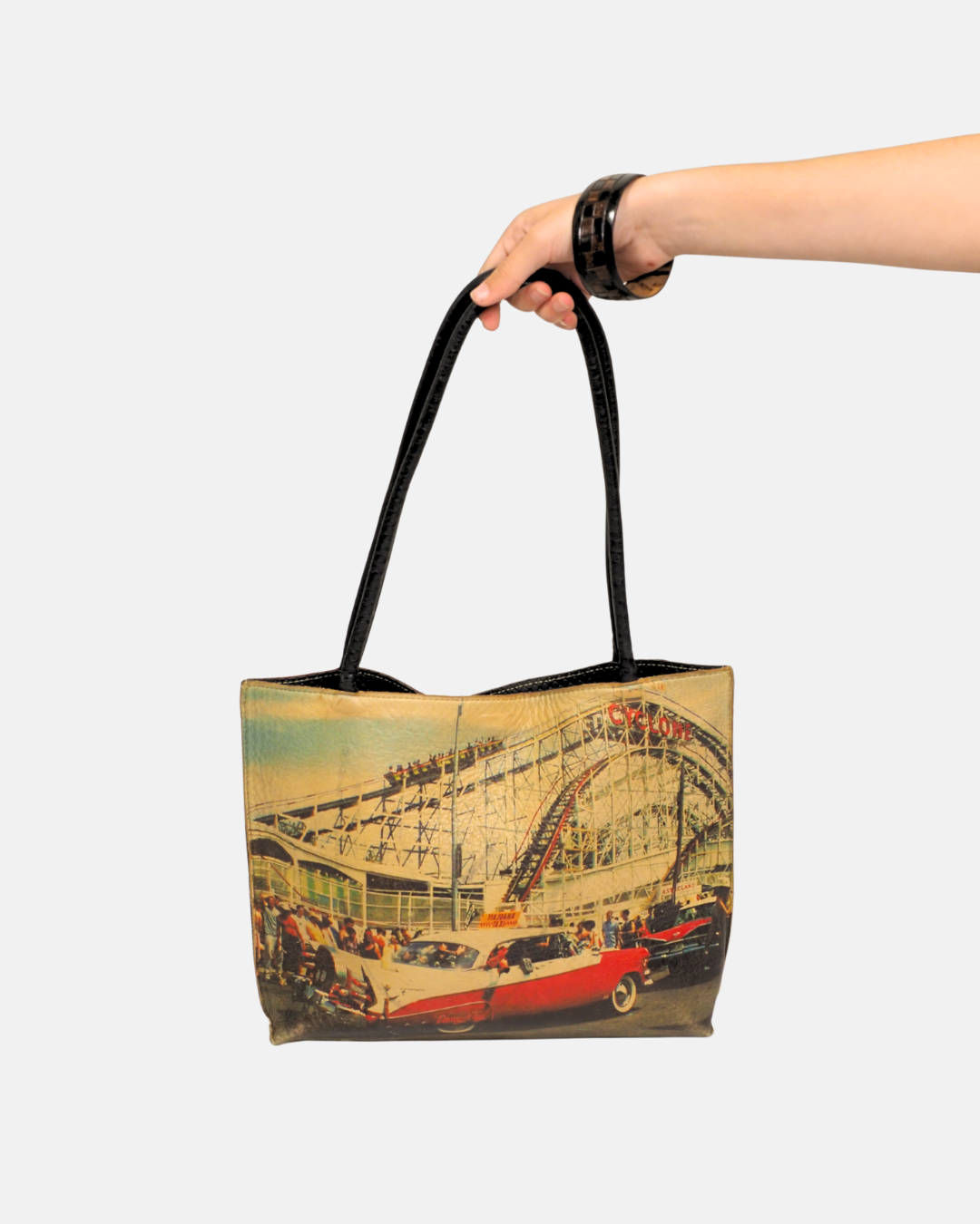 Y2K Coney Island Cyclone Graphic Bag
