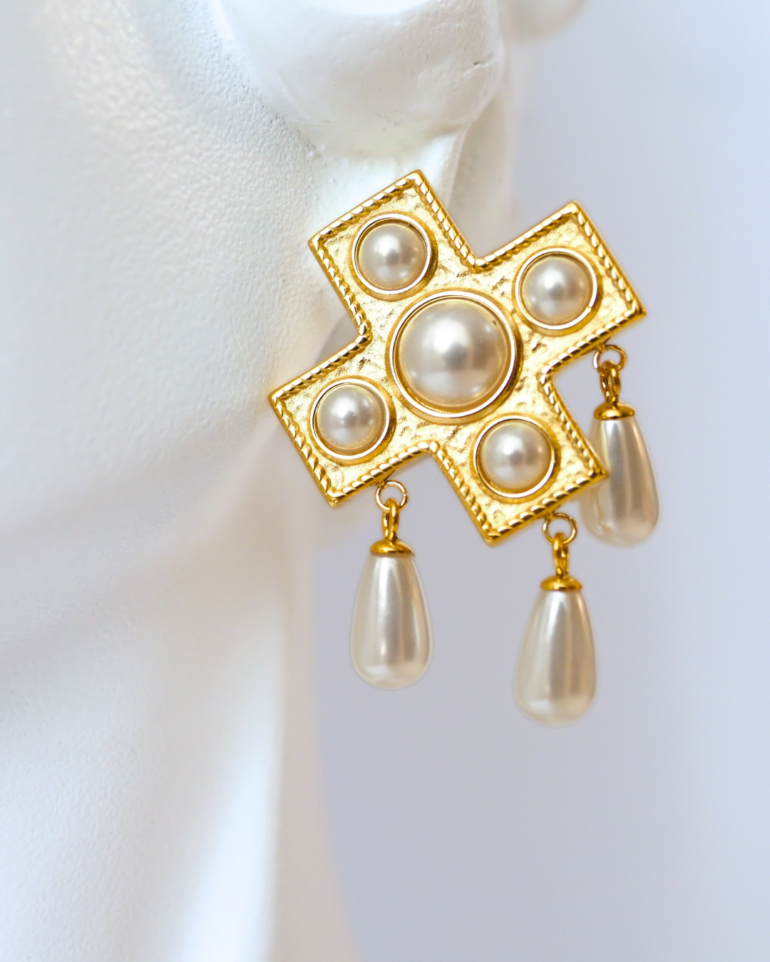 The Florence Cross Earrings