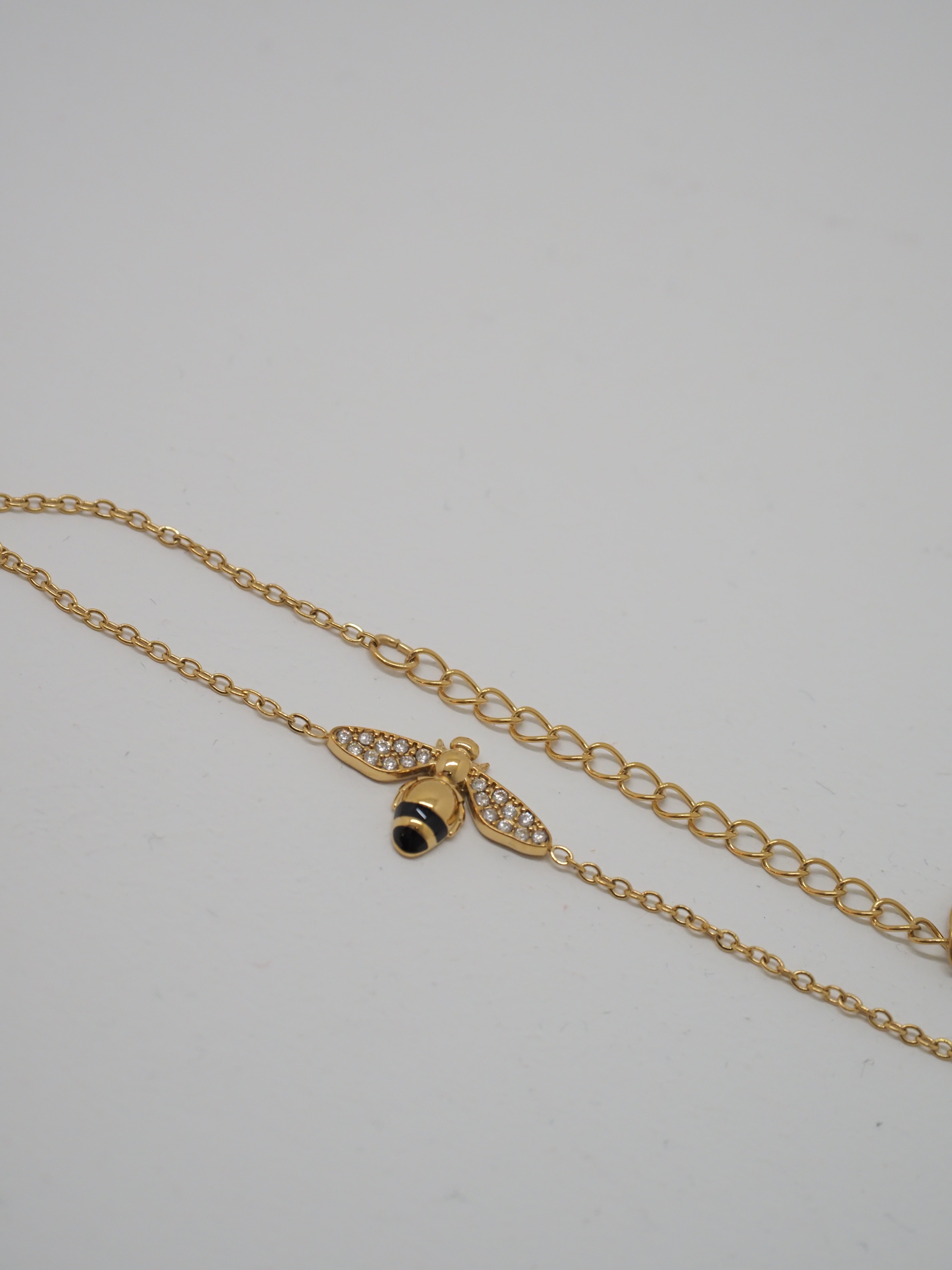 Melitta Crystal Bee Bracelet