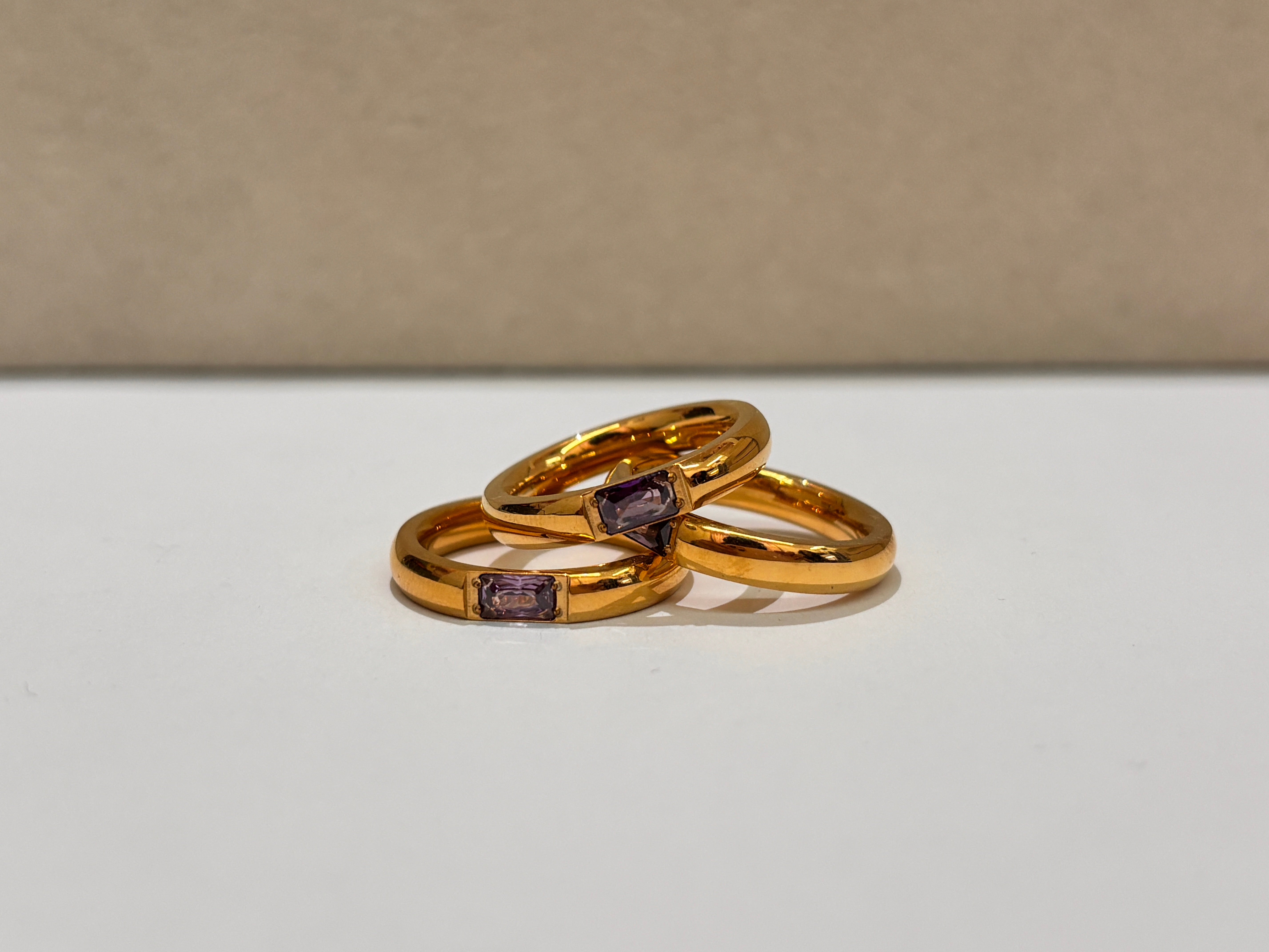 Purple Colorful Ring