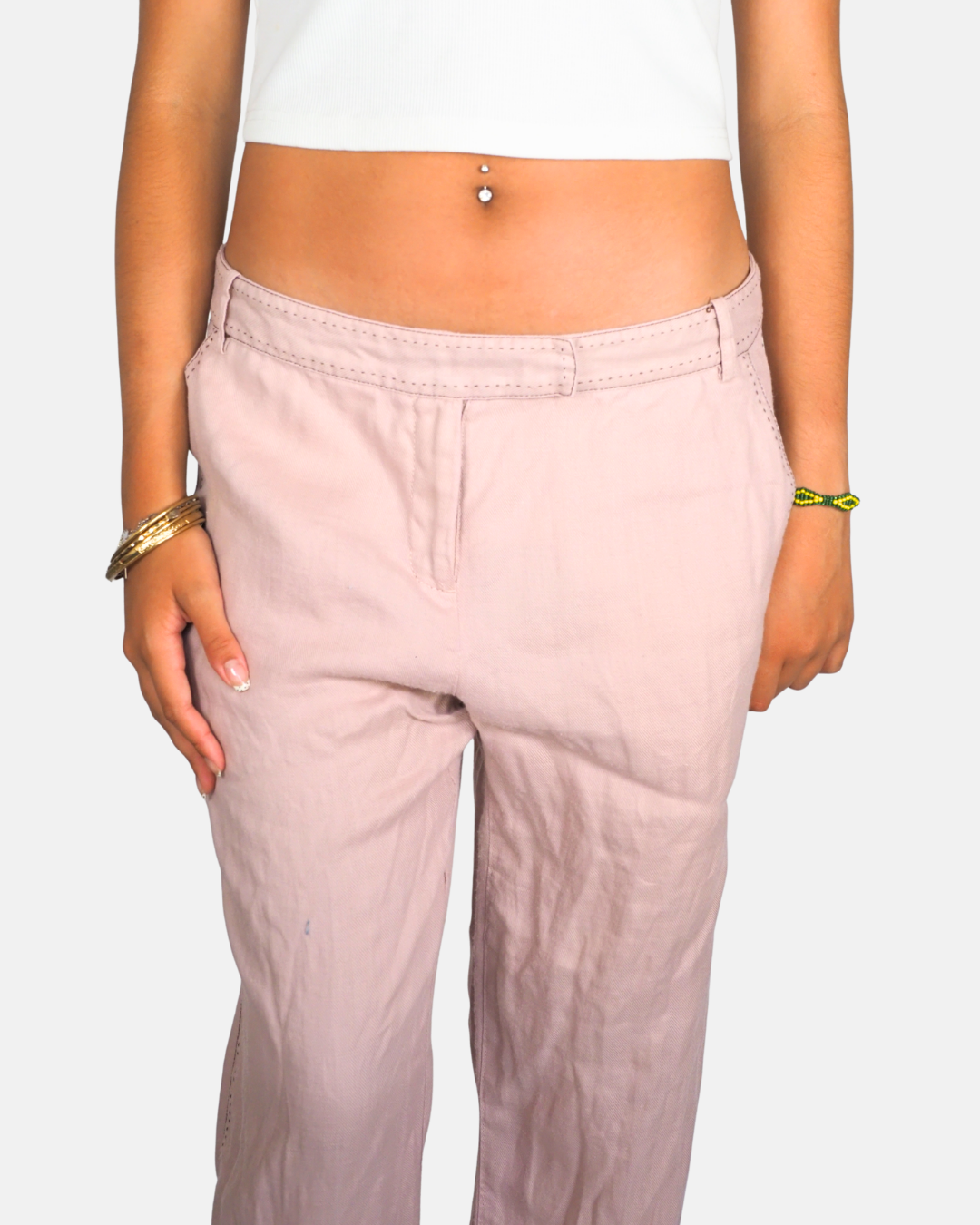 Blush Pink Tailored Pants by Next