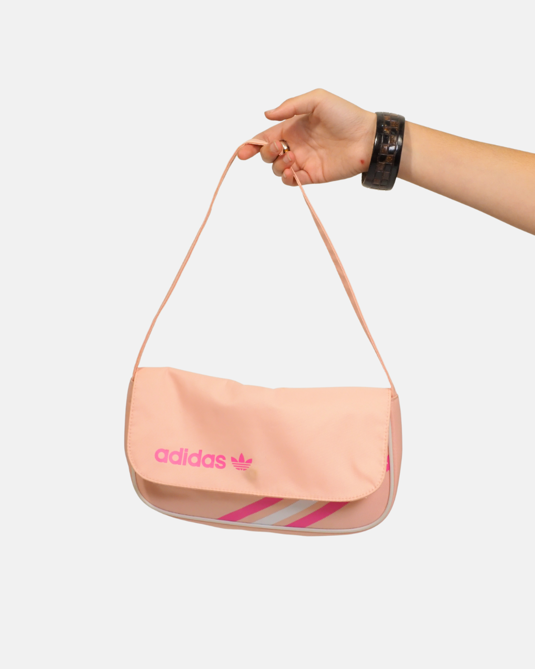 Adidas Originals Vintage Pink Trefoil Shoulder Bag
