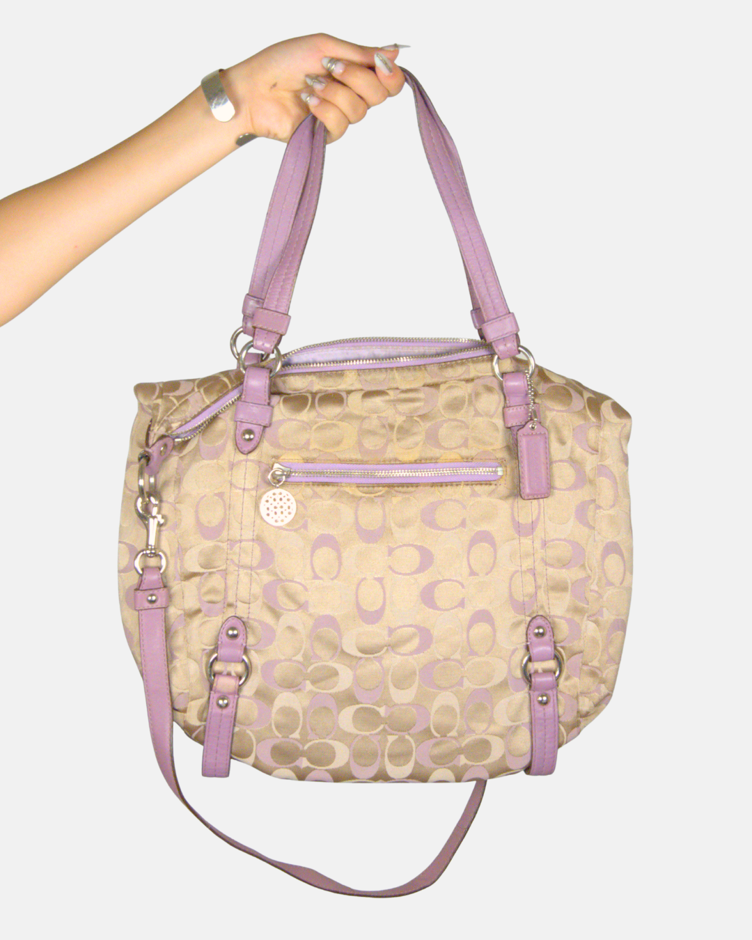 Coach Signature Alexandra Shoulder Satchel