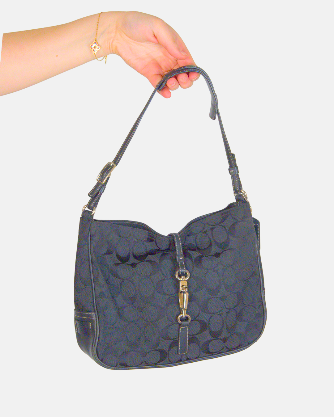 Coach Signature Lynn Soho Hobo Bag