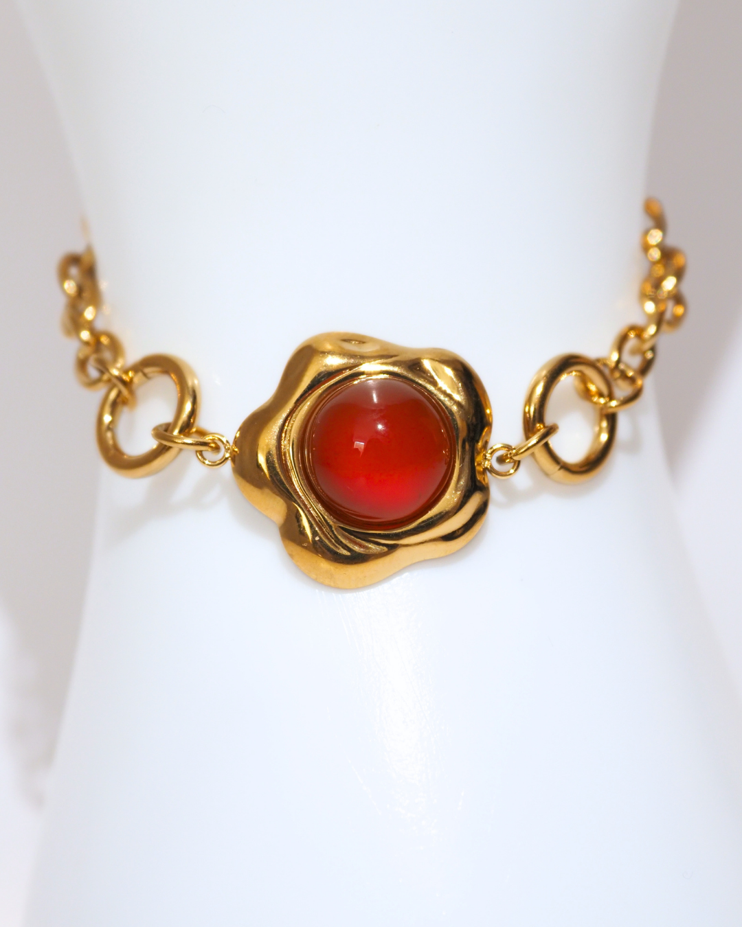 The Zella Jasper Floral Bracelet