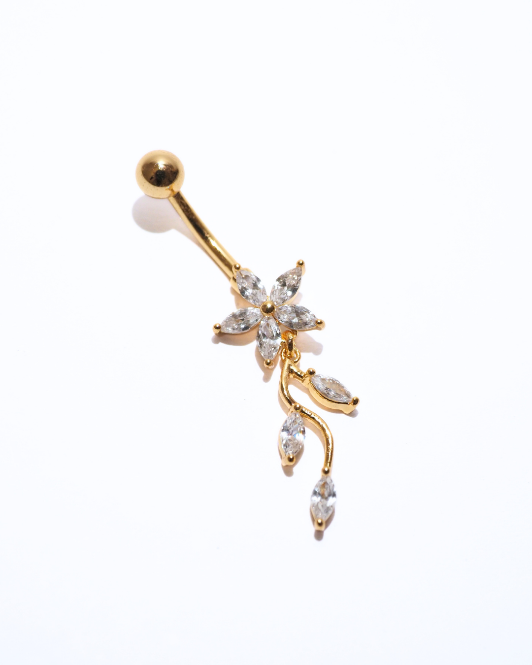 Zelthira Crystal Belly Ring