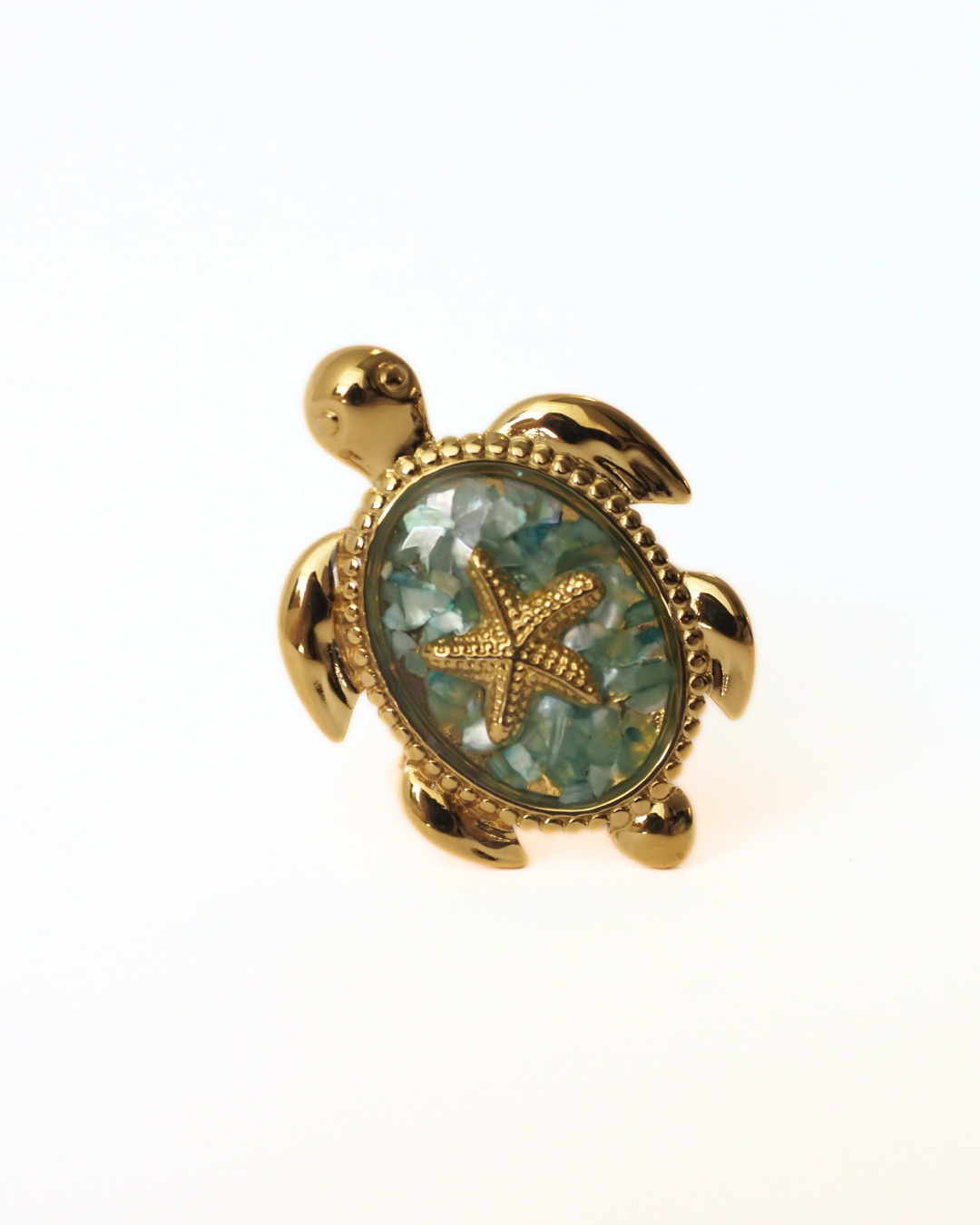 The Moon Lagoon Turtle Ring