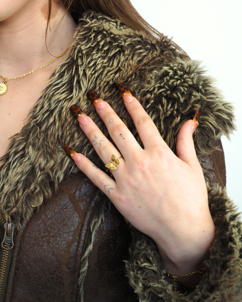 The Marigold Adjustable Ring in Gold