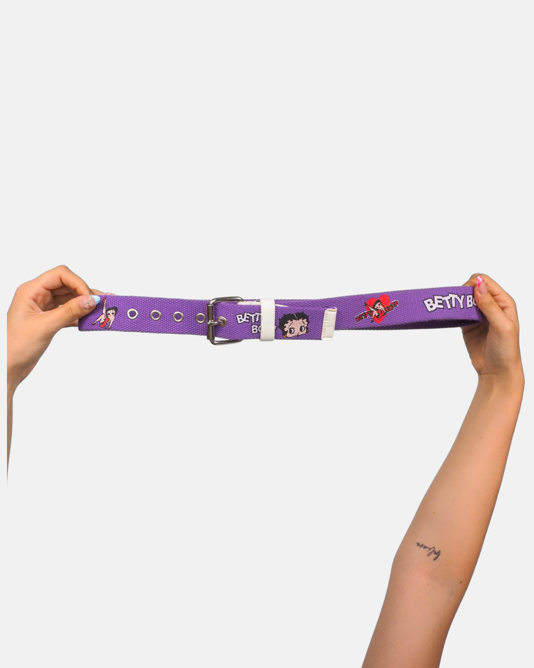 Betty Boop Y2K Purple Belt
