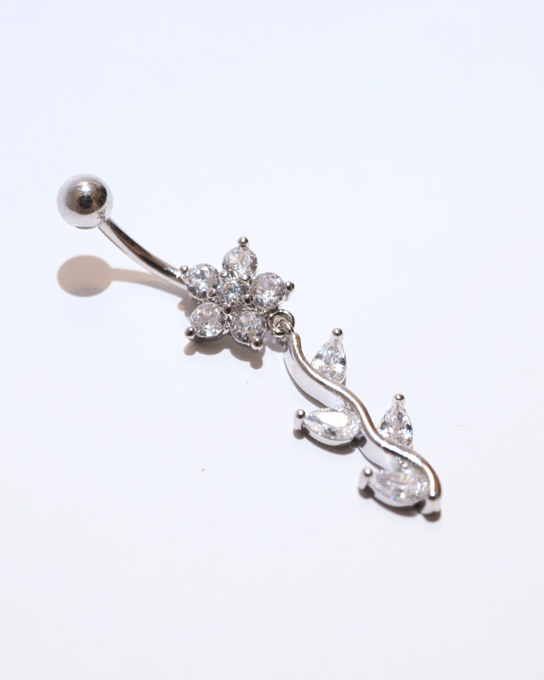 Kylvara Crystal Belly Ring