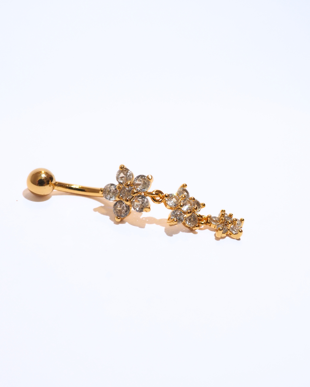 The Astoria Floral Belly Ring