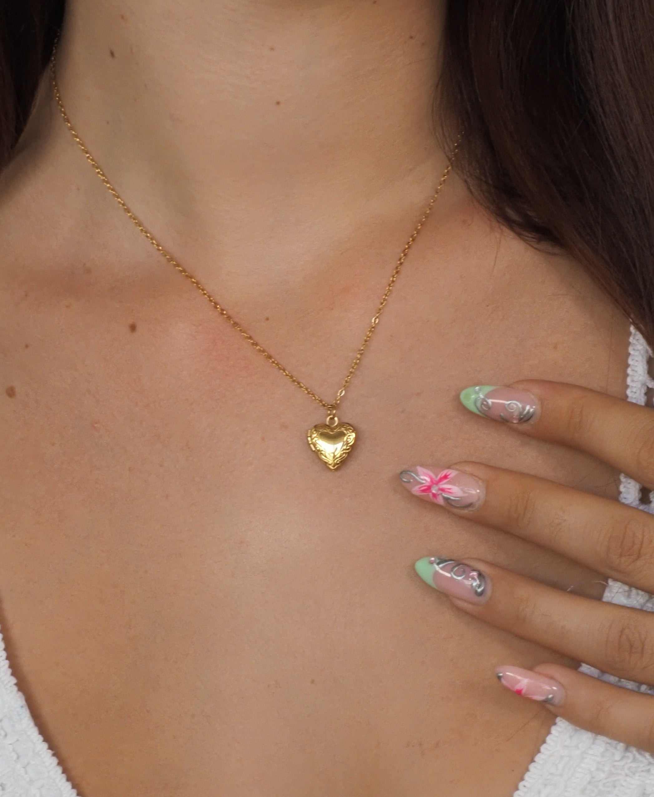 The Tinker Bell Heart Locket Necklace
