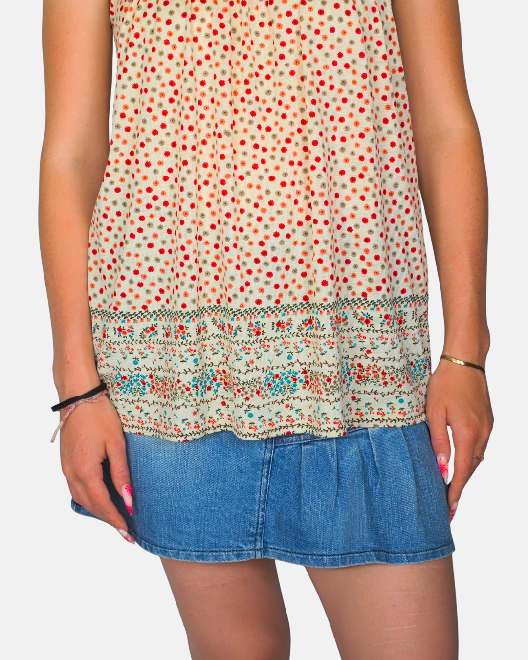 After All Boho Smocked Cami