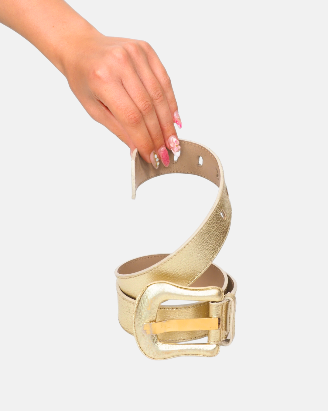 Vintage Gold Statement Belt