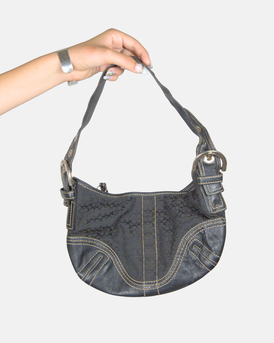 Coach Signature Soho Mini Hobo Bag