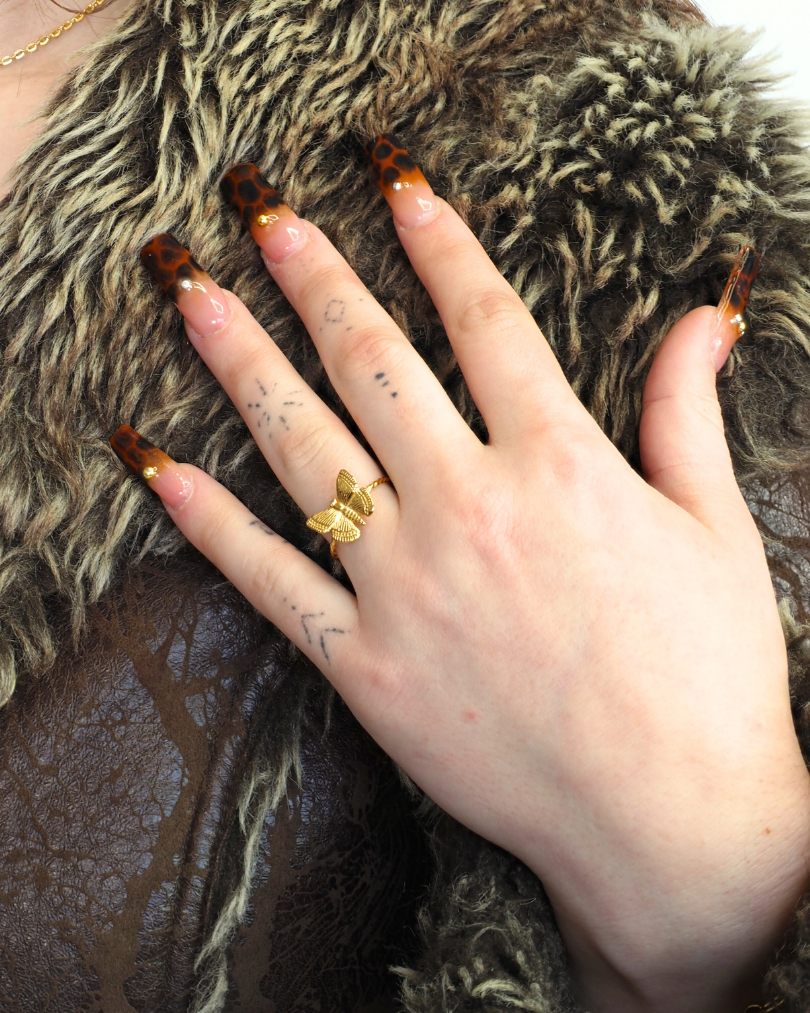 The Marigold Adjustable Ring in Gold