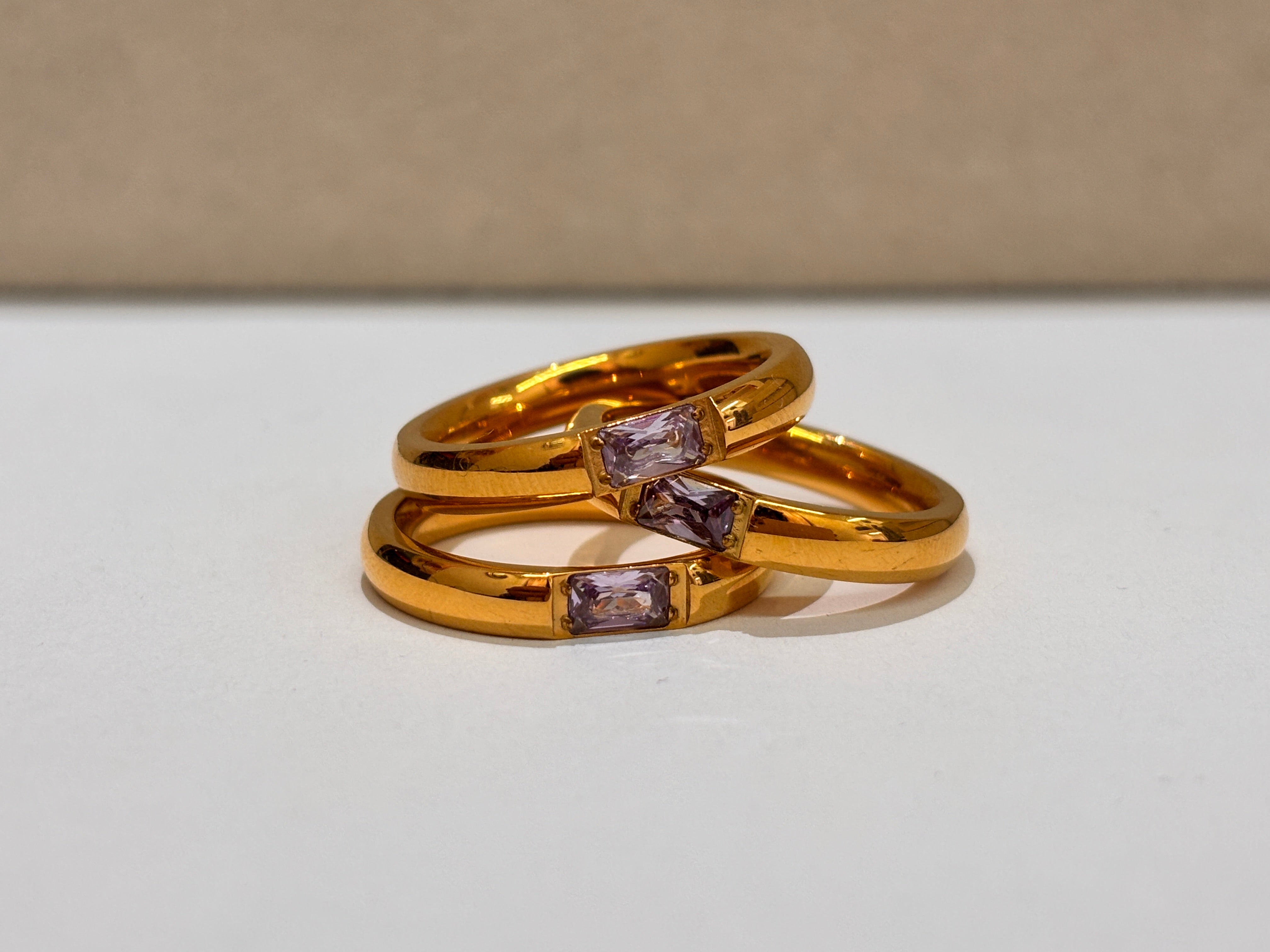 Lilac Colorful Ring