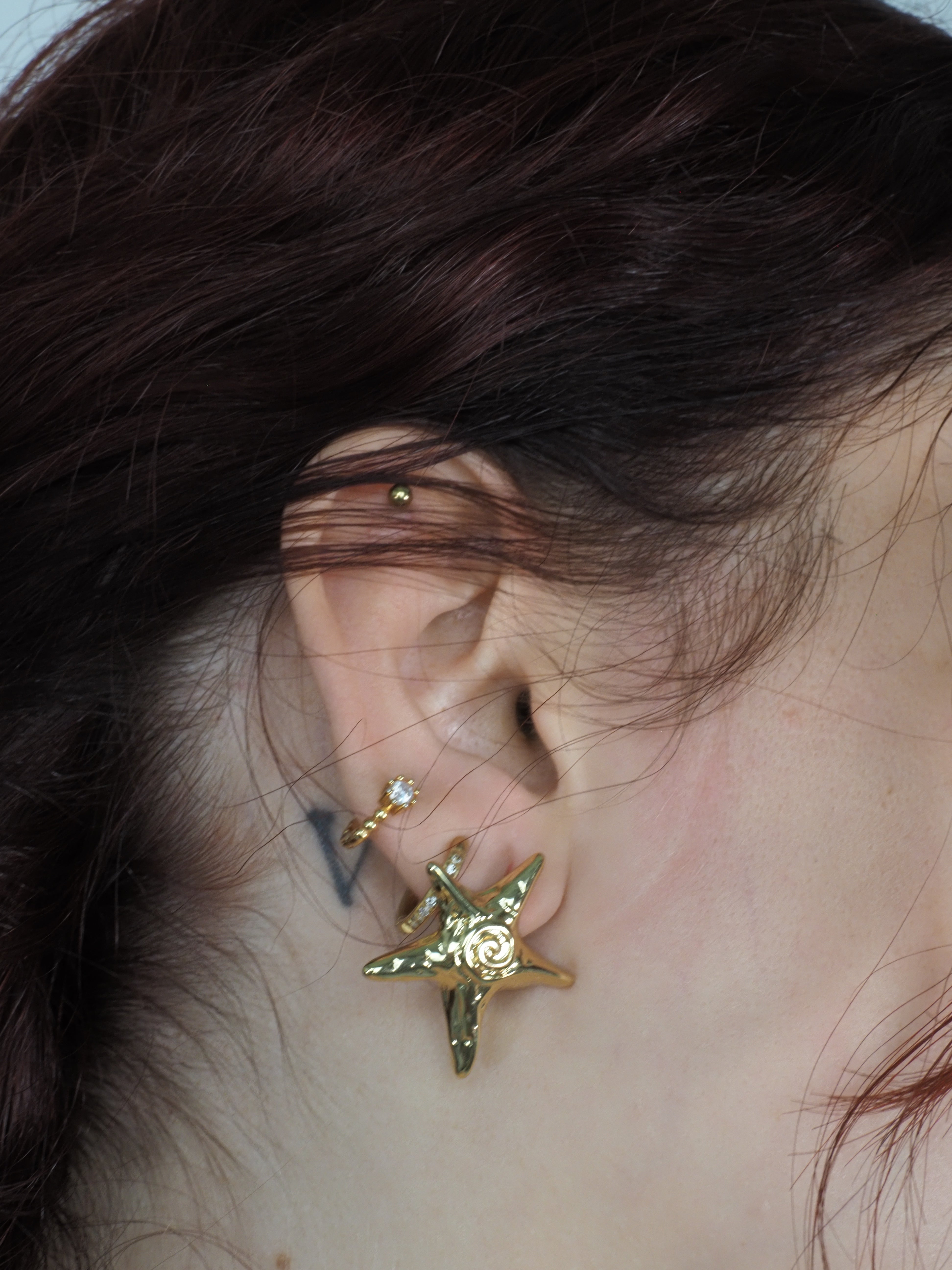 The Coralyn Starfish Earrings