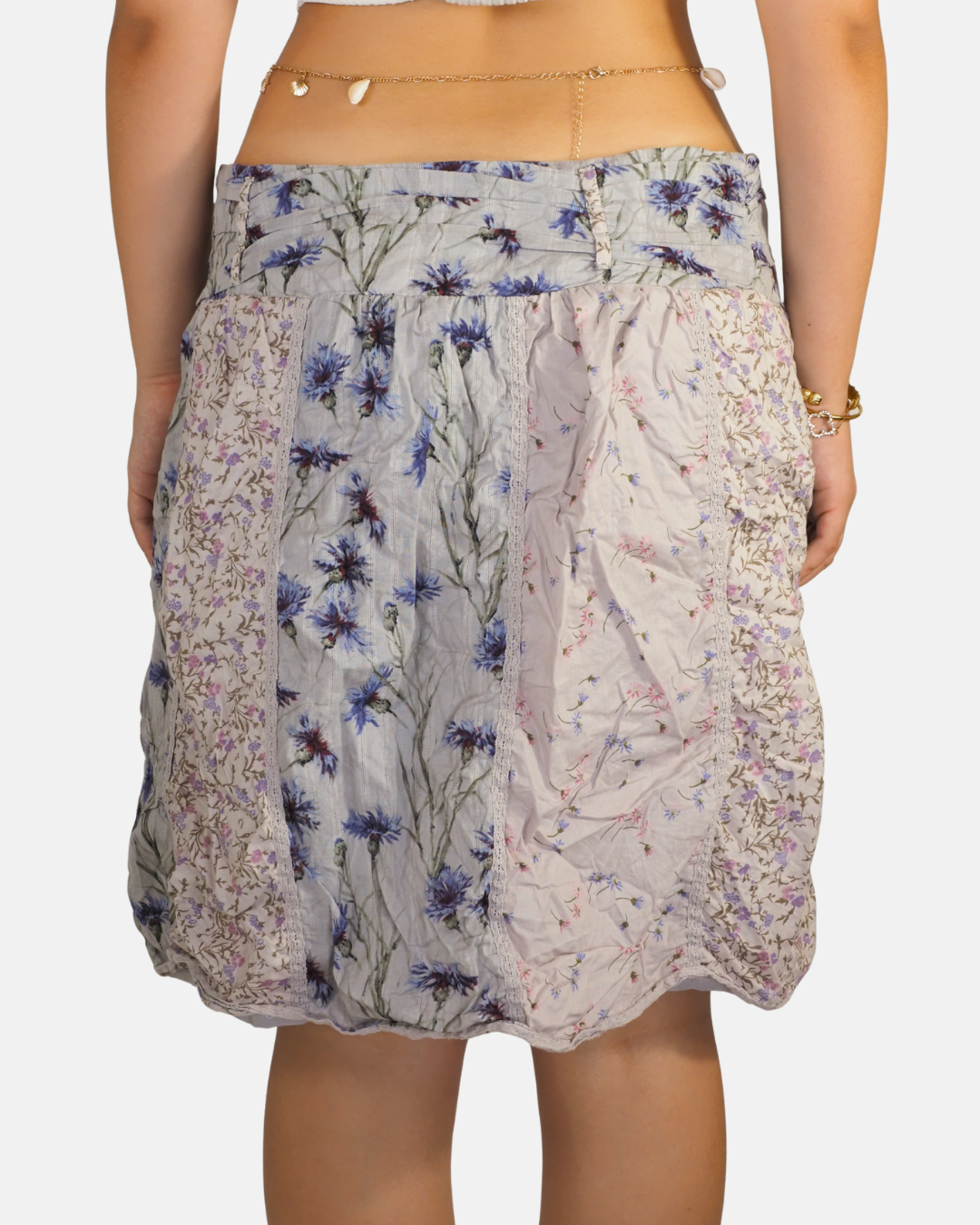 Patchwork Floral Midi Skirt - MEXX