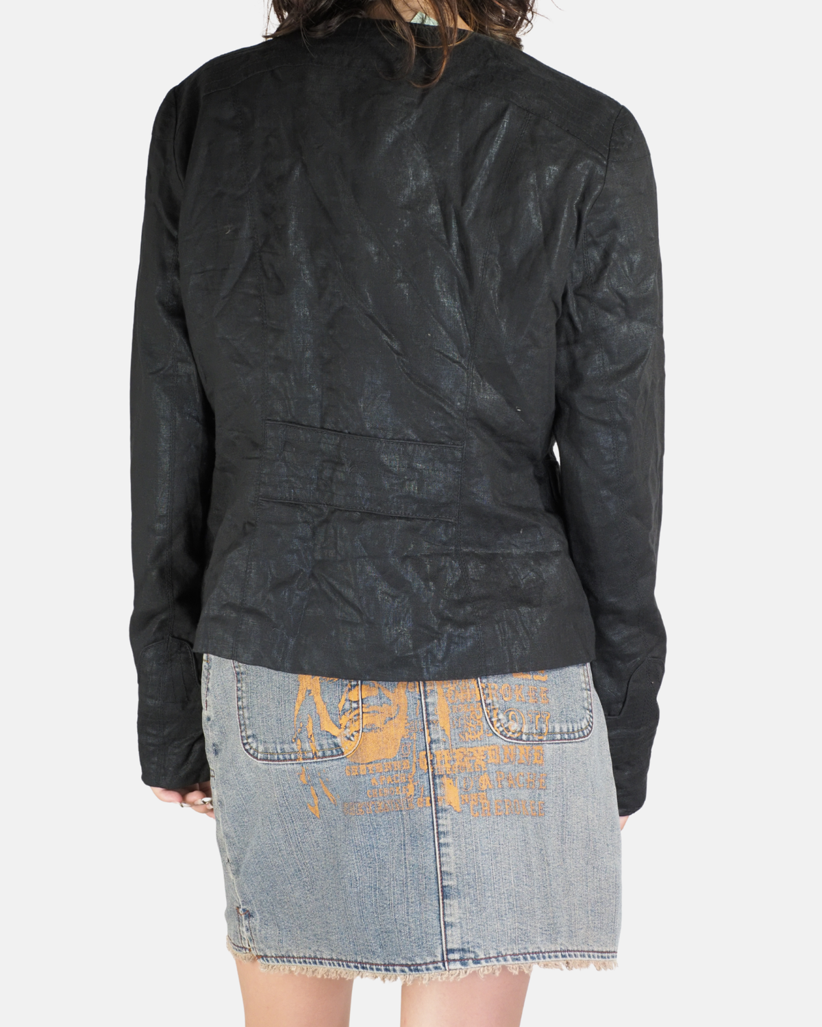 Black Military Button Jacket - Promod