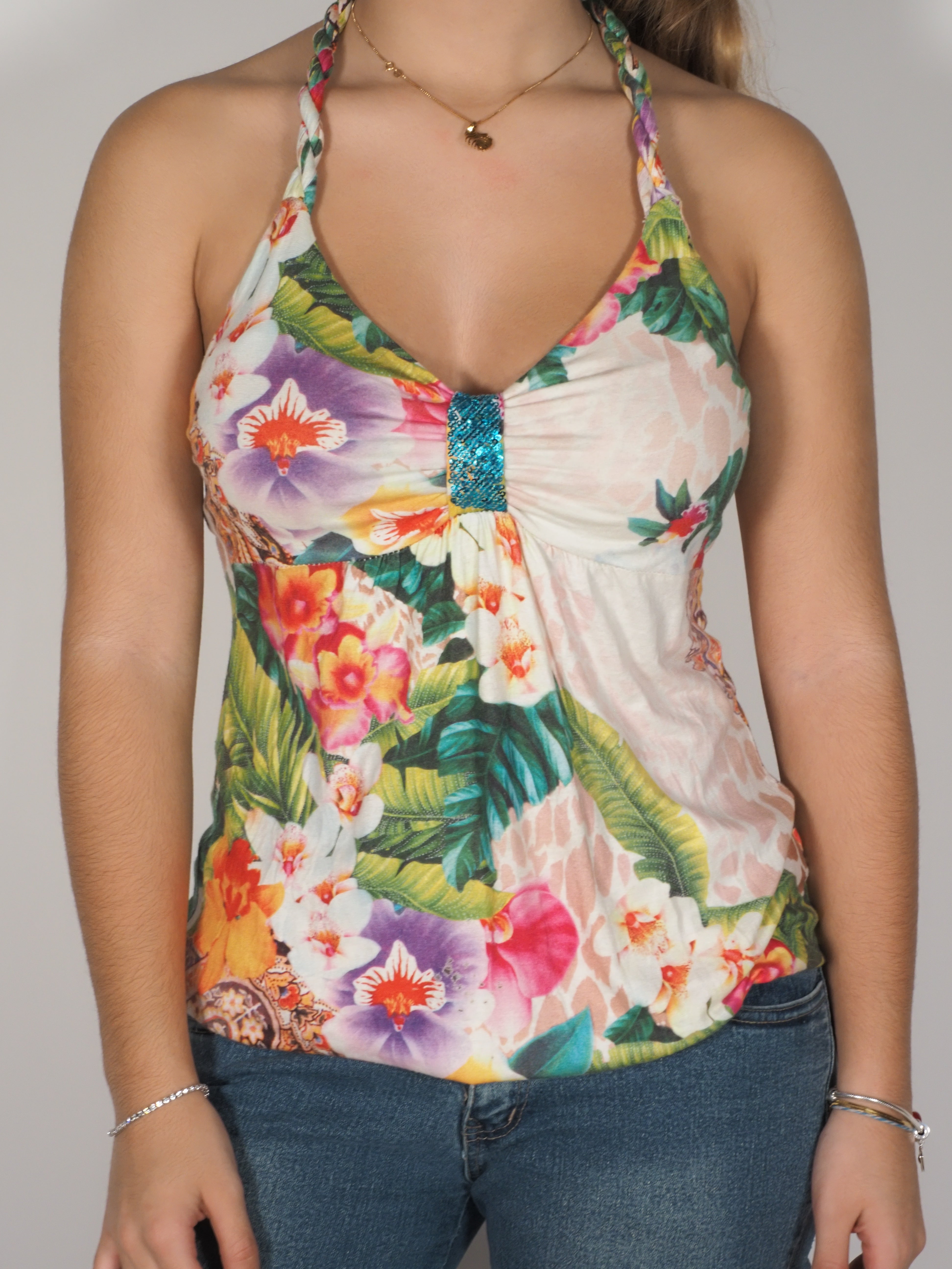 Euforia Tropical Halter Top