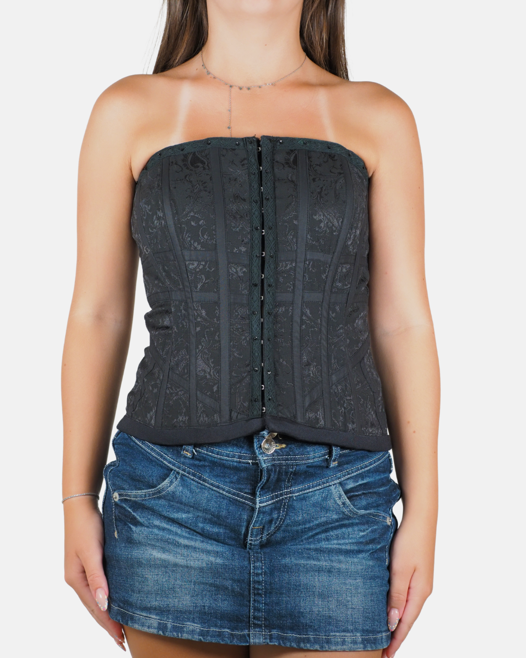 Black Corset Top - Lovie