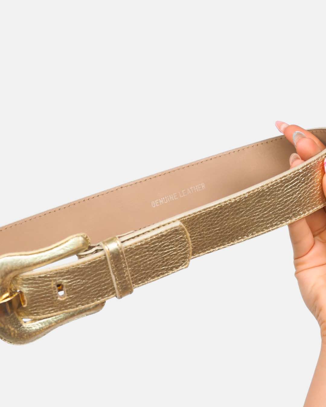 Vintage Gold Statement Belt
