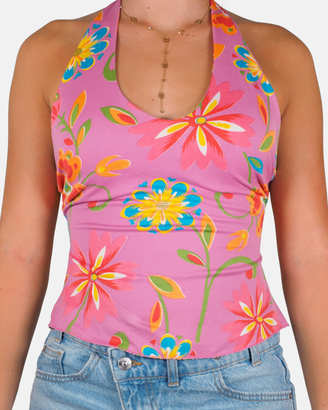 Floral Halter by AL MAX