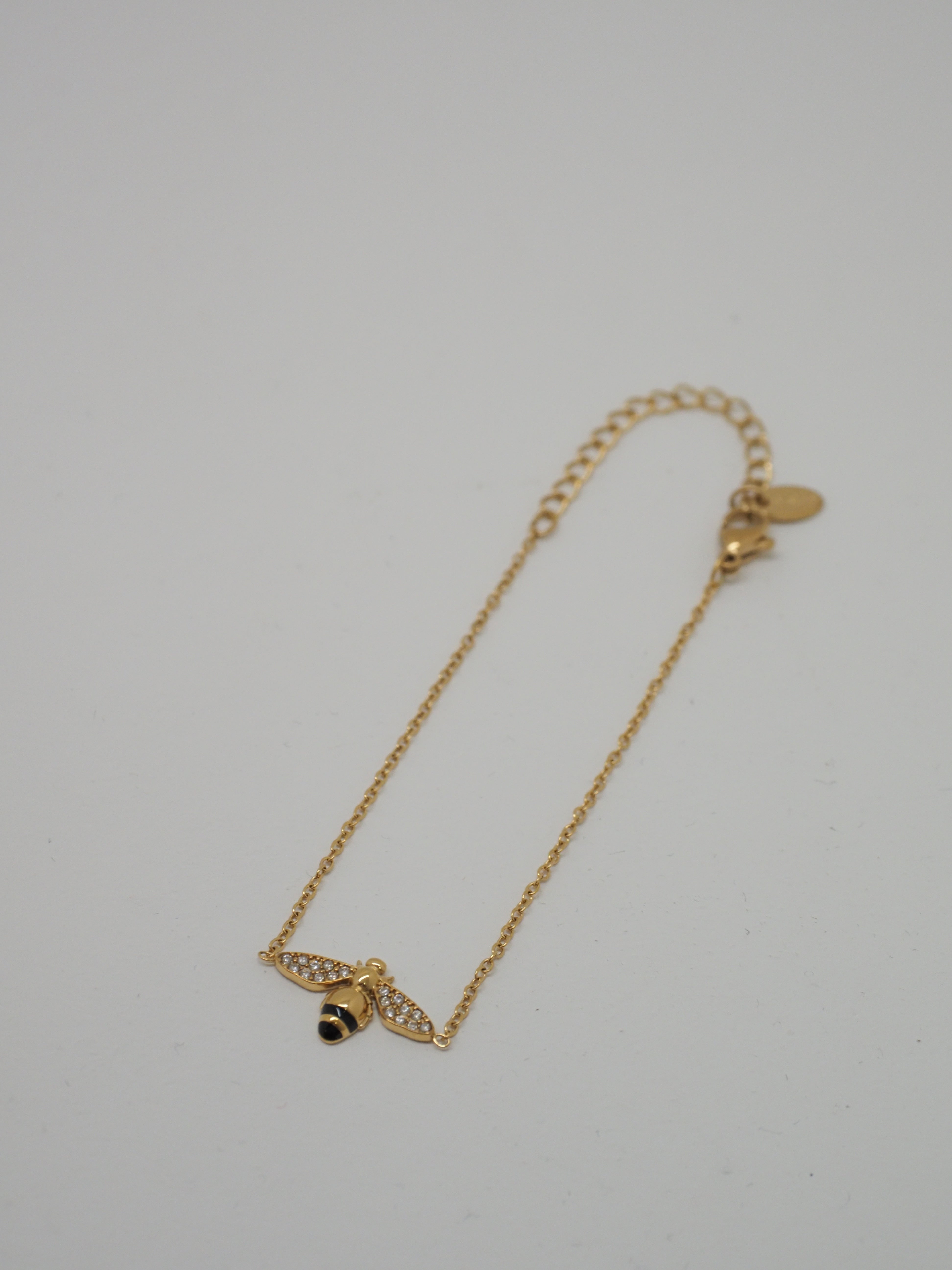 Melitta Crystal Bee Bracelet