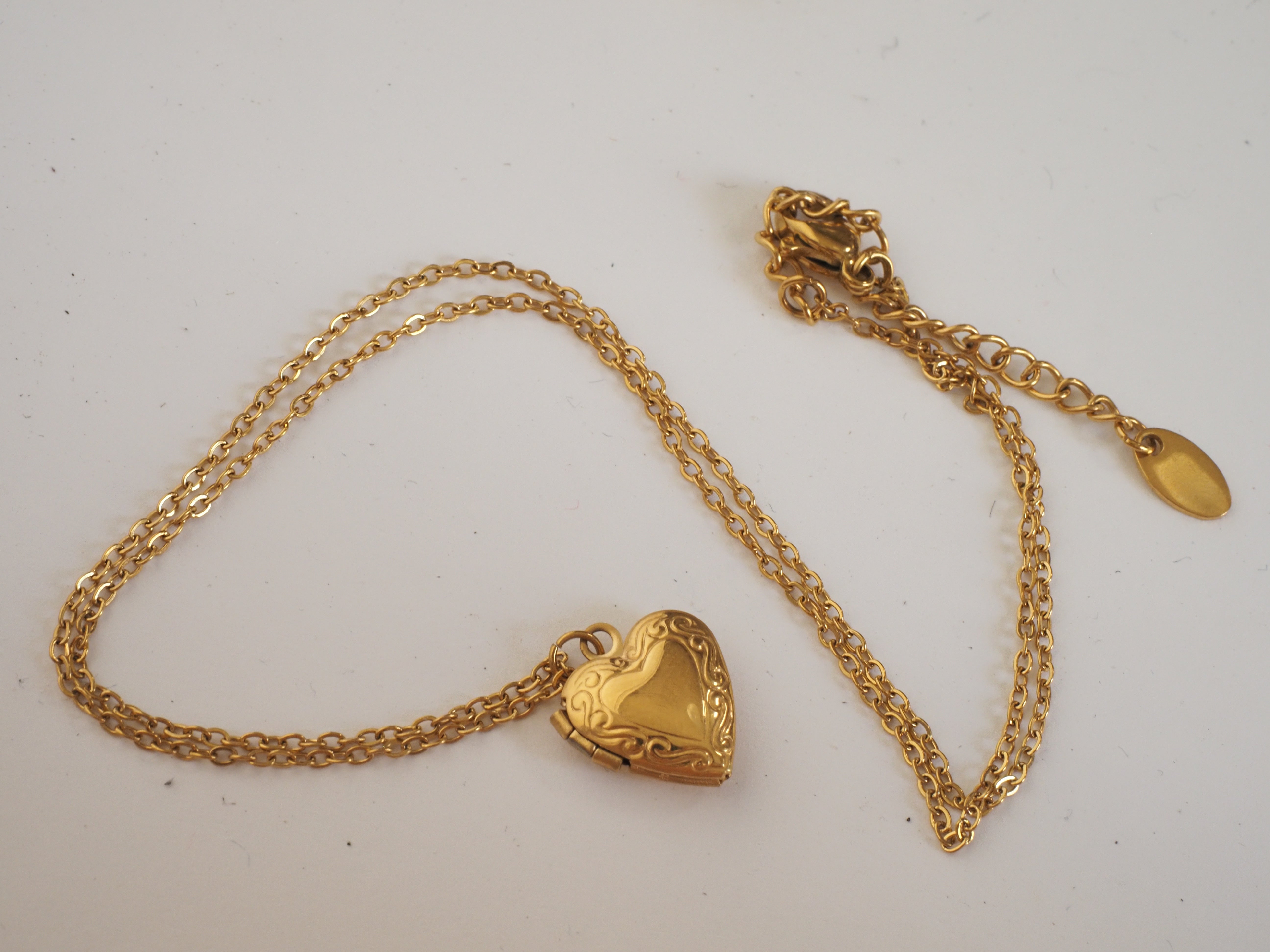 The Tinker Bell Heart Locket Necklace