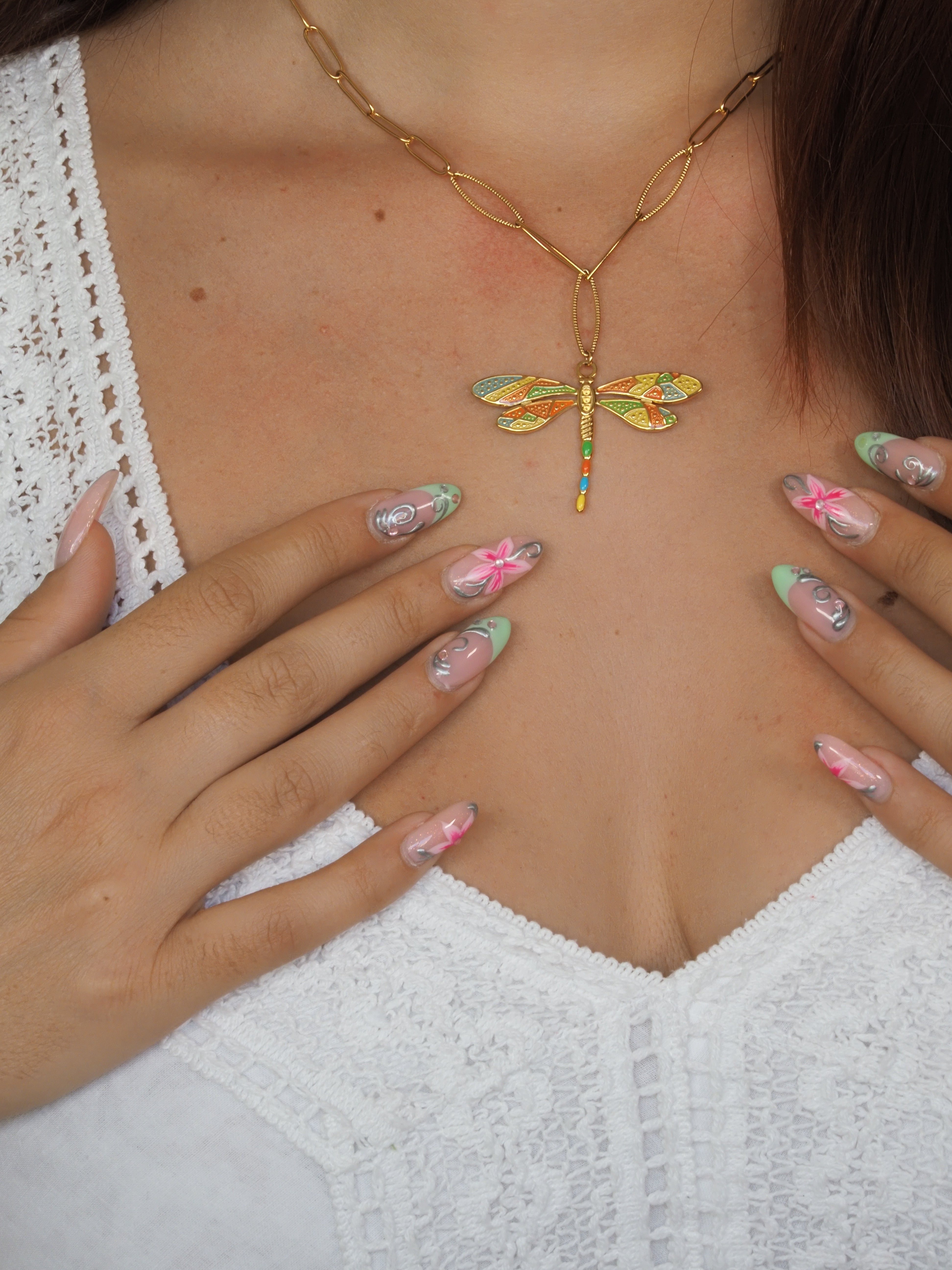 The Fawn Dragonfly Necklace